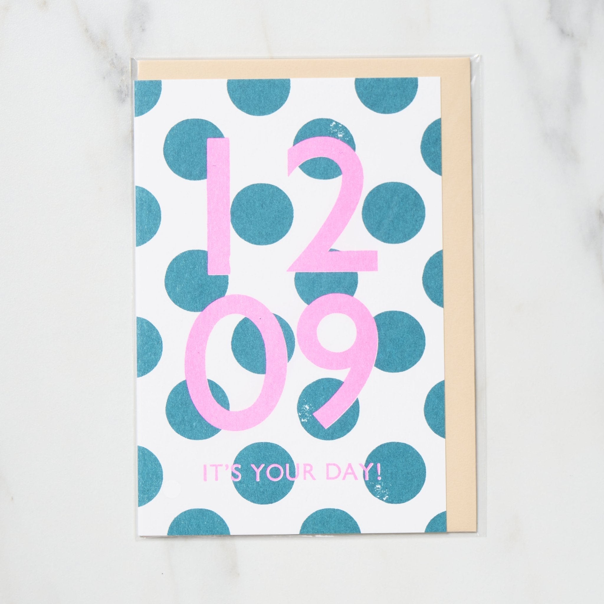 365 Find Your Day Card DECEMBER / Letterpress Letters