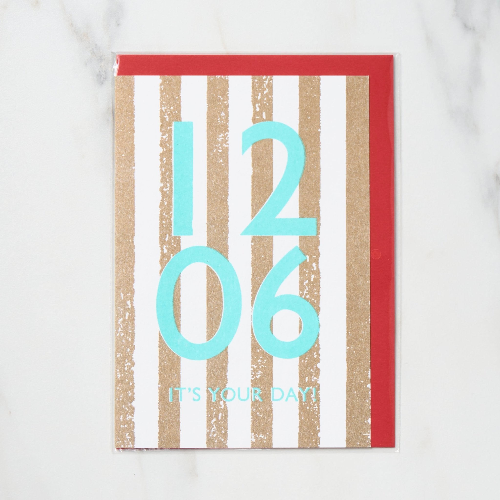 365 Find Your Day Card DECEMBER / Letterpress Letters