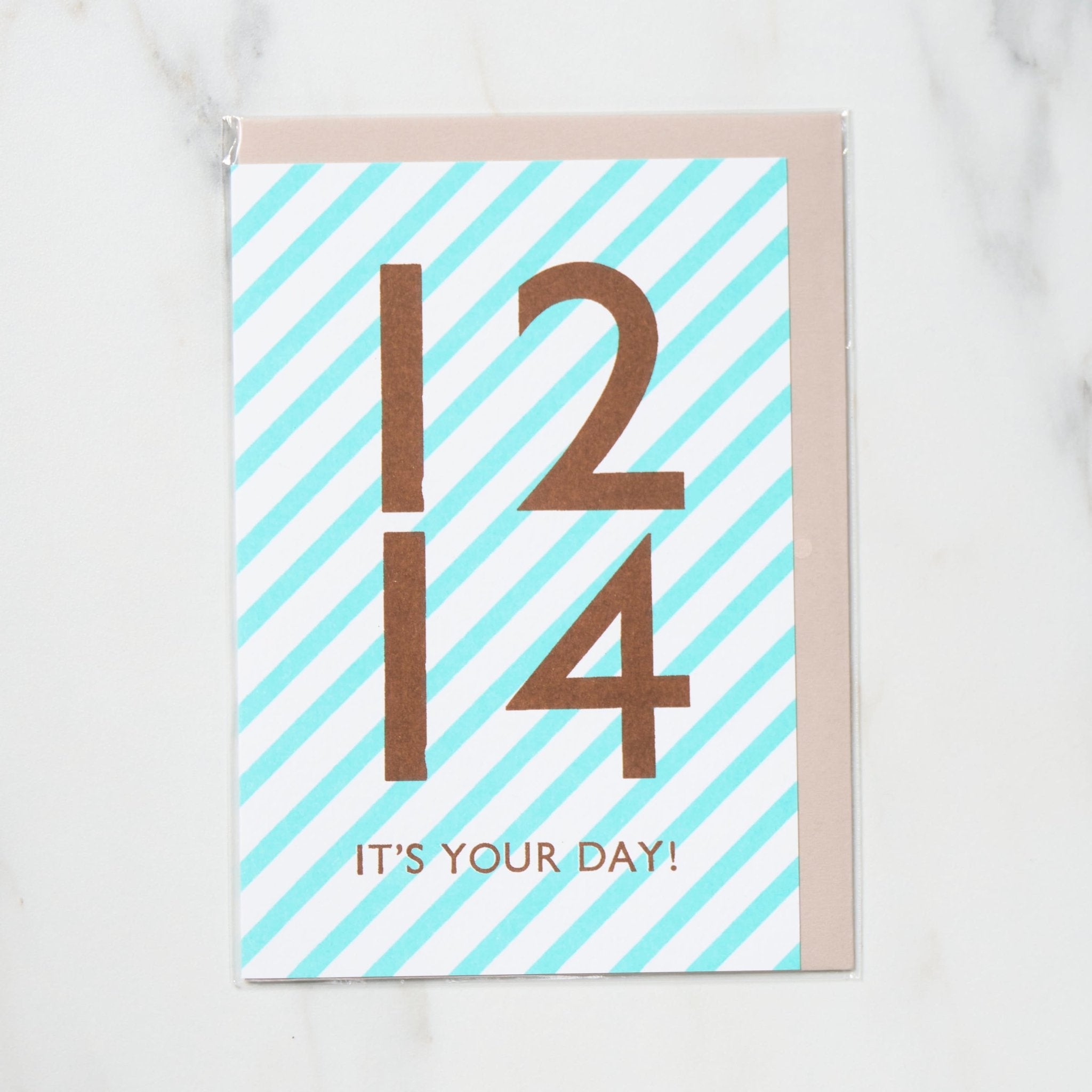 365 Find Your Day Card DECEMBER / Letterpress Letters