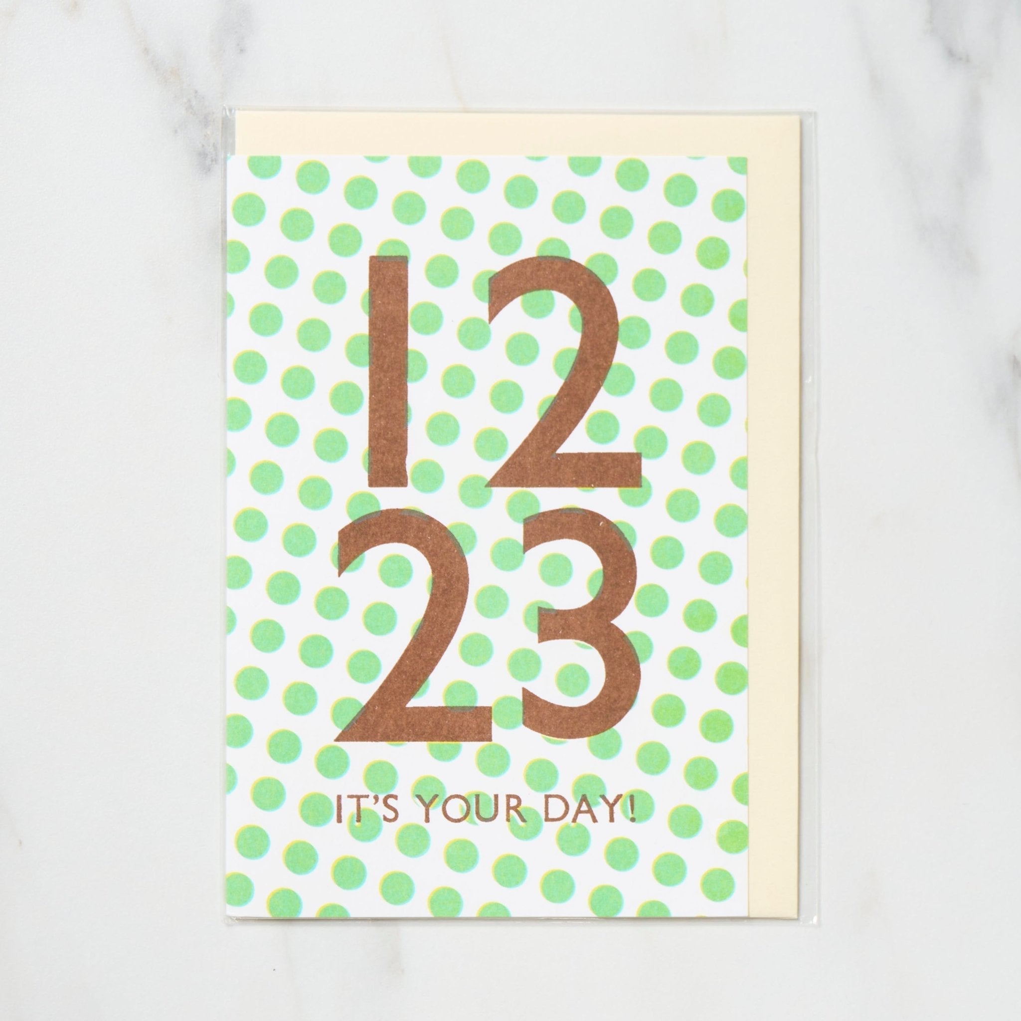 365 Find Your Day Card DECEMBER / Letterpress Letters
