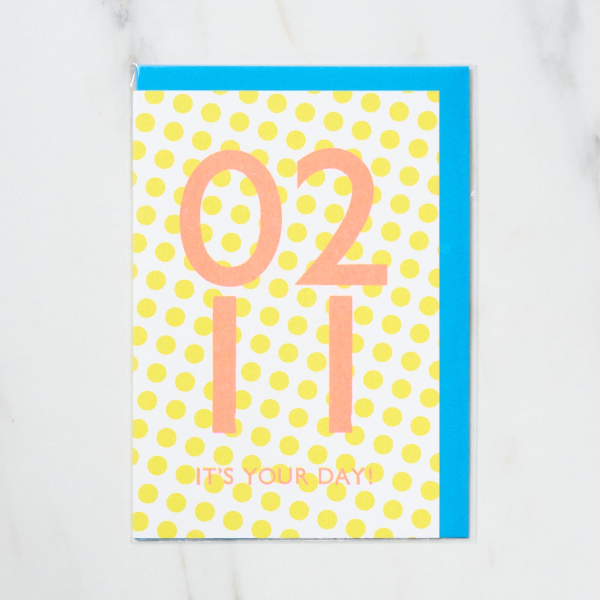 365 Find Your Day Card FEBRUARY / Letterpress Letters