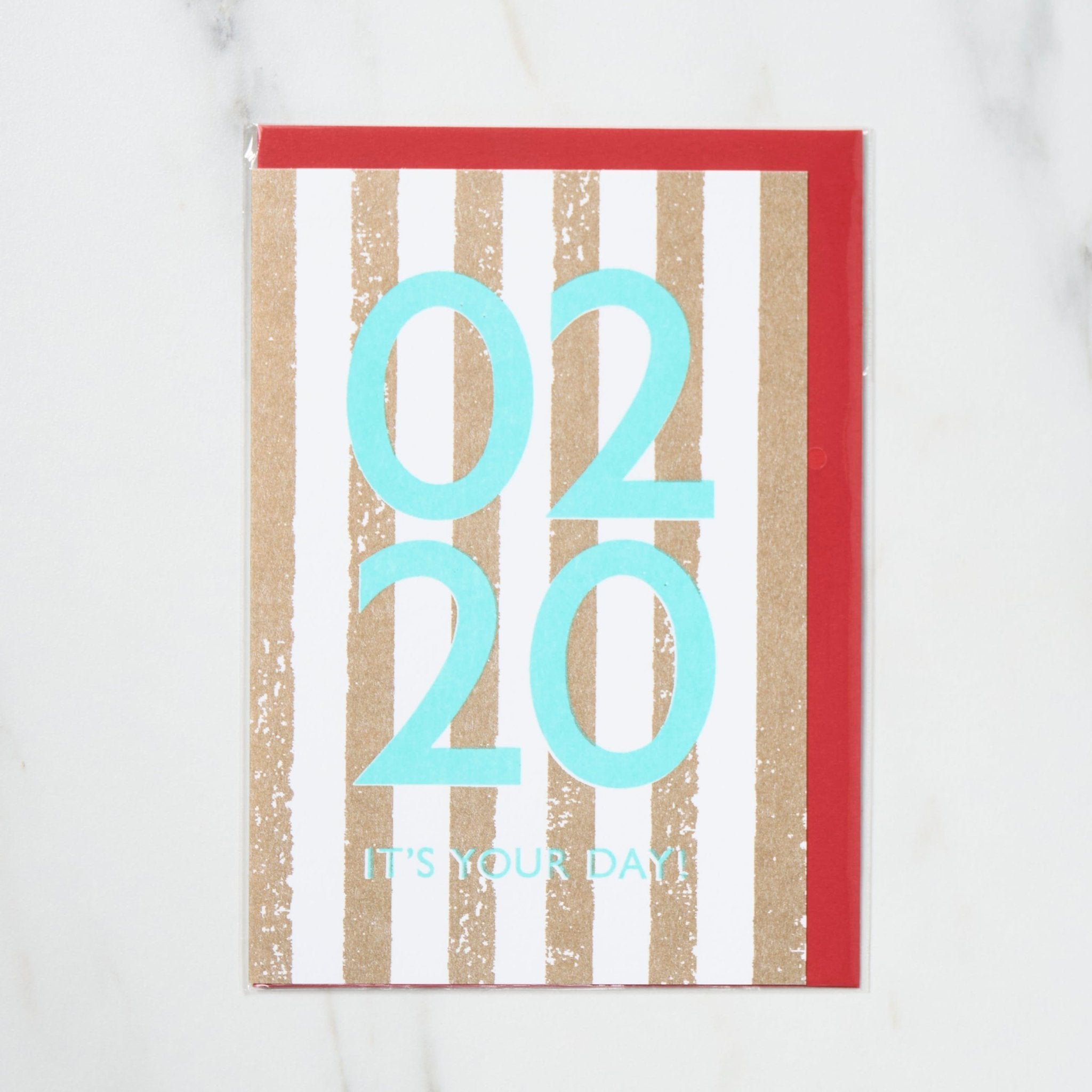 365 Find Your Day Card FEBRUARY / Letterpress Letters