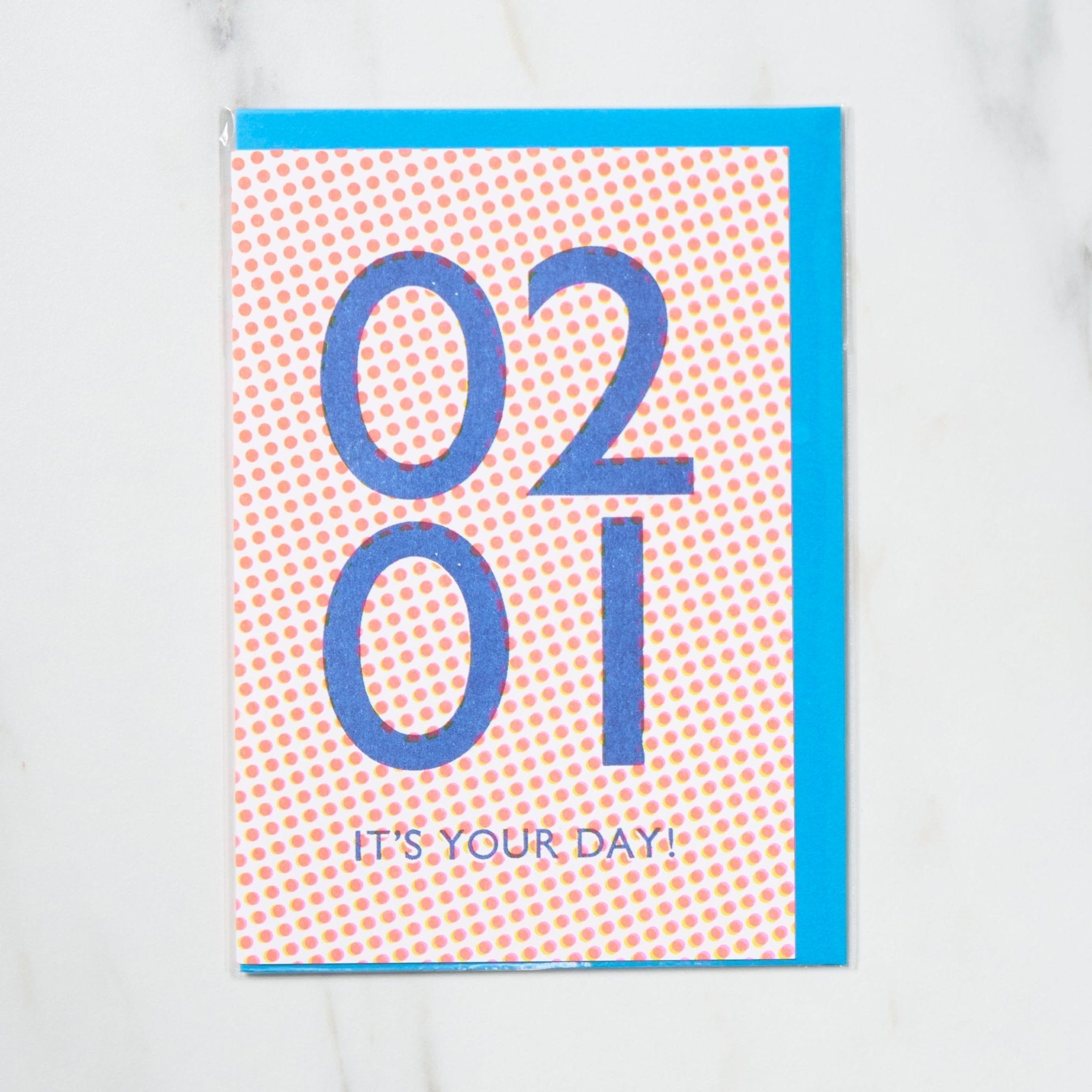 365 Find Your Day Card FEBRUARY / Letterpress Letters