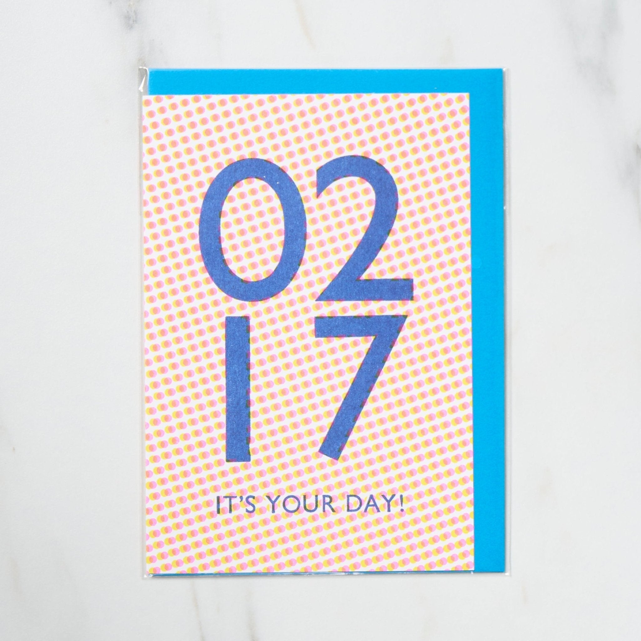 365 Find Your Day Card FEBRUARY / Letterpress Letters