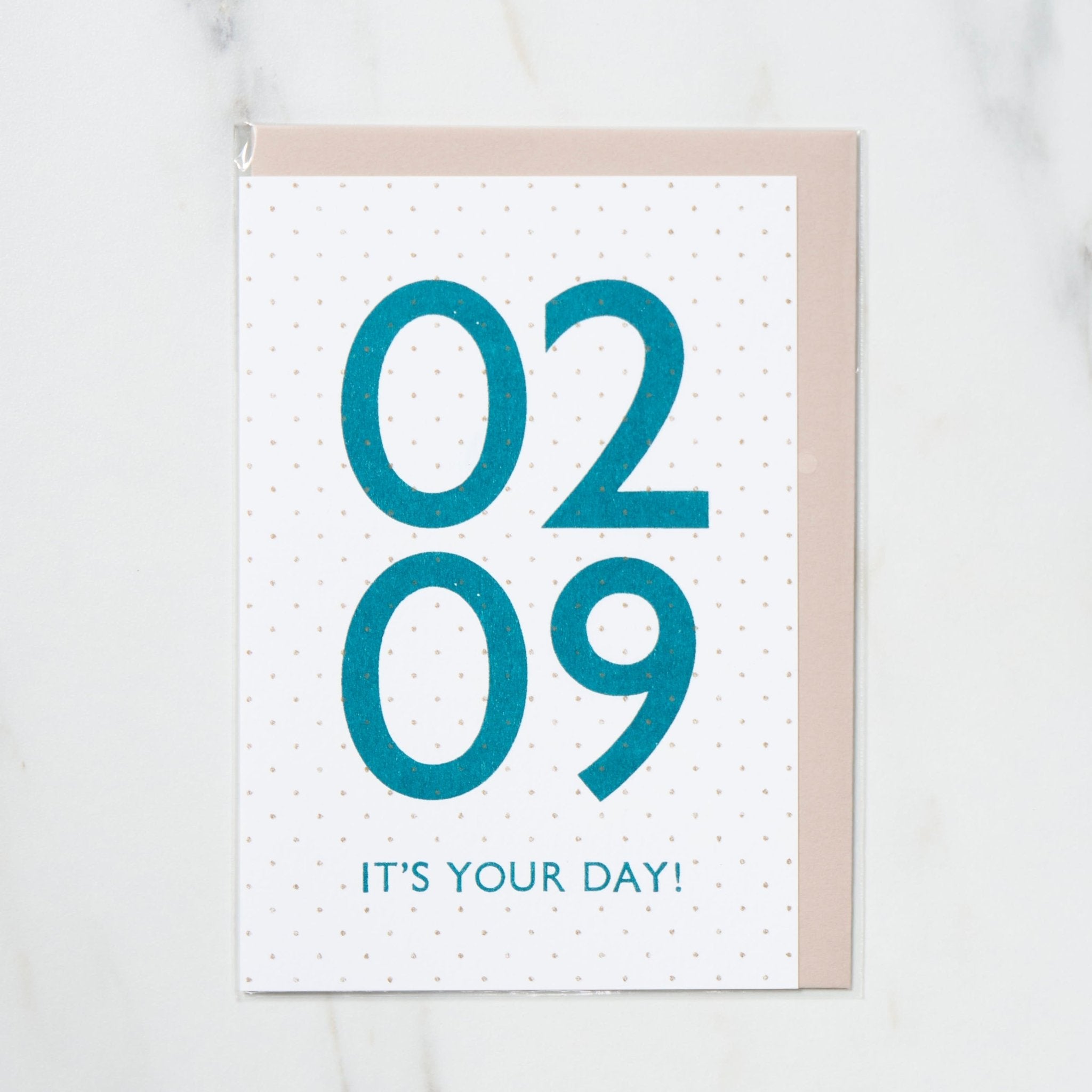 365 Find Your Day Card FEBRUARY / Letterpress Letters
