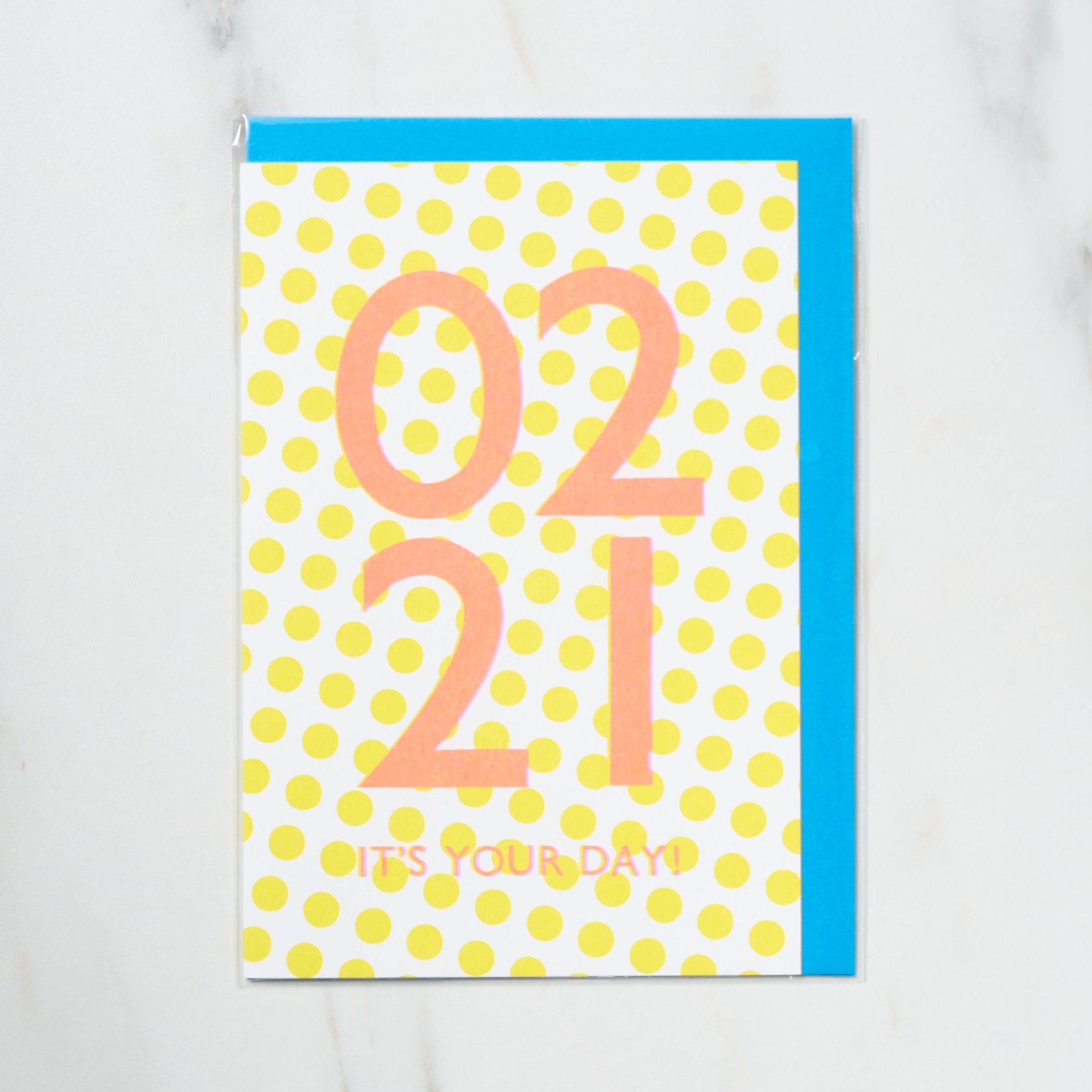 365 Find Your Day Card FEBRUARY / Letterpress Letters