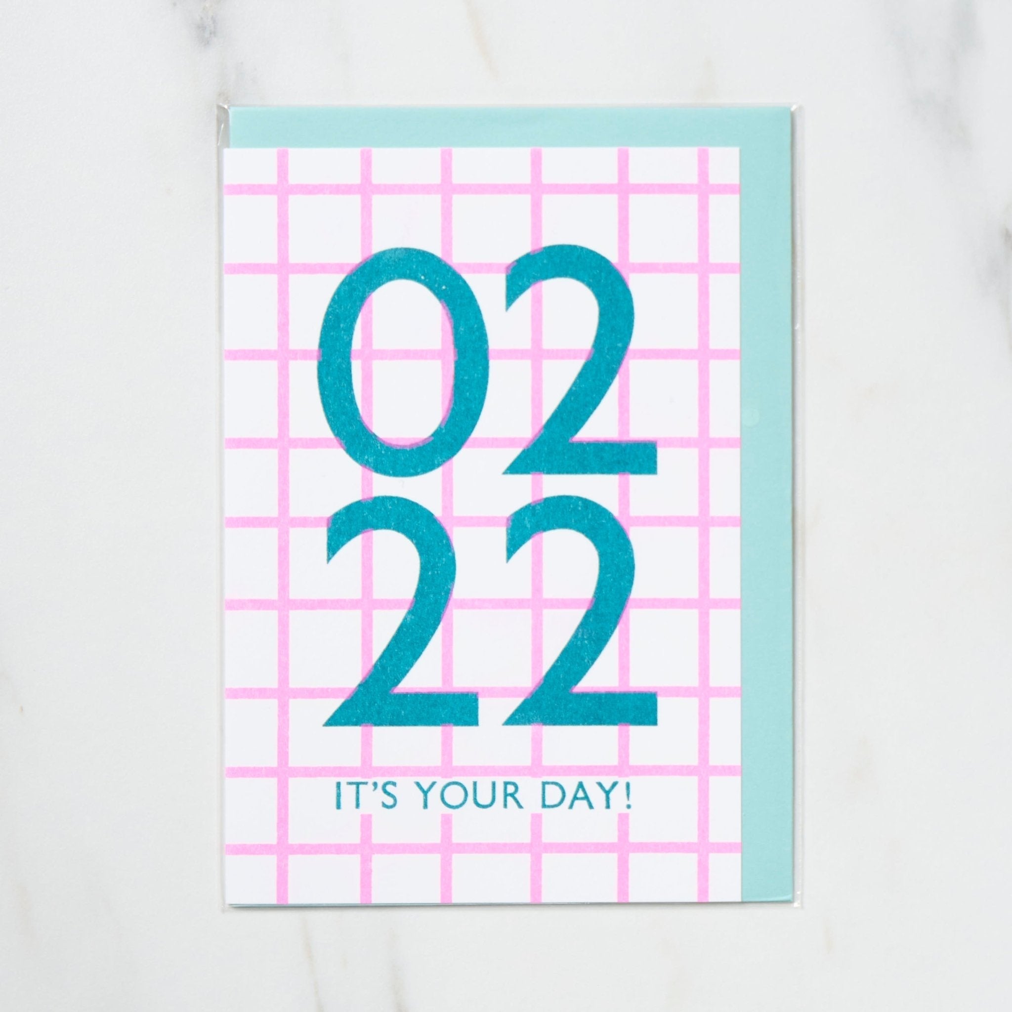365 Find Your Day Card FEBRUARY / Letterpress Letters