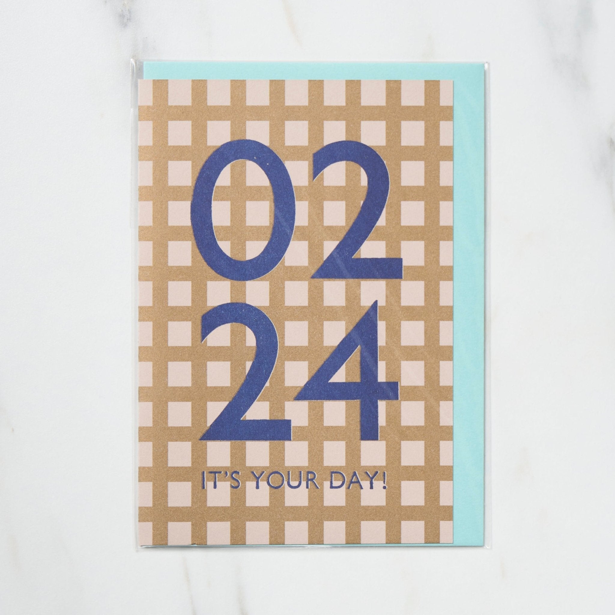 365 Find Your Day Card FEBRUARY / Letterpress Letters