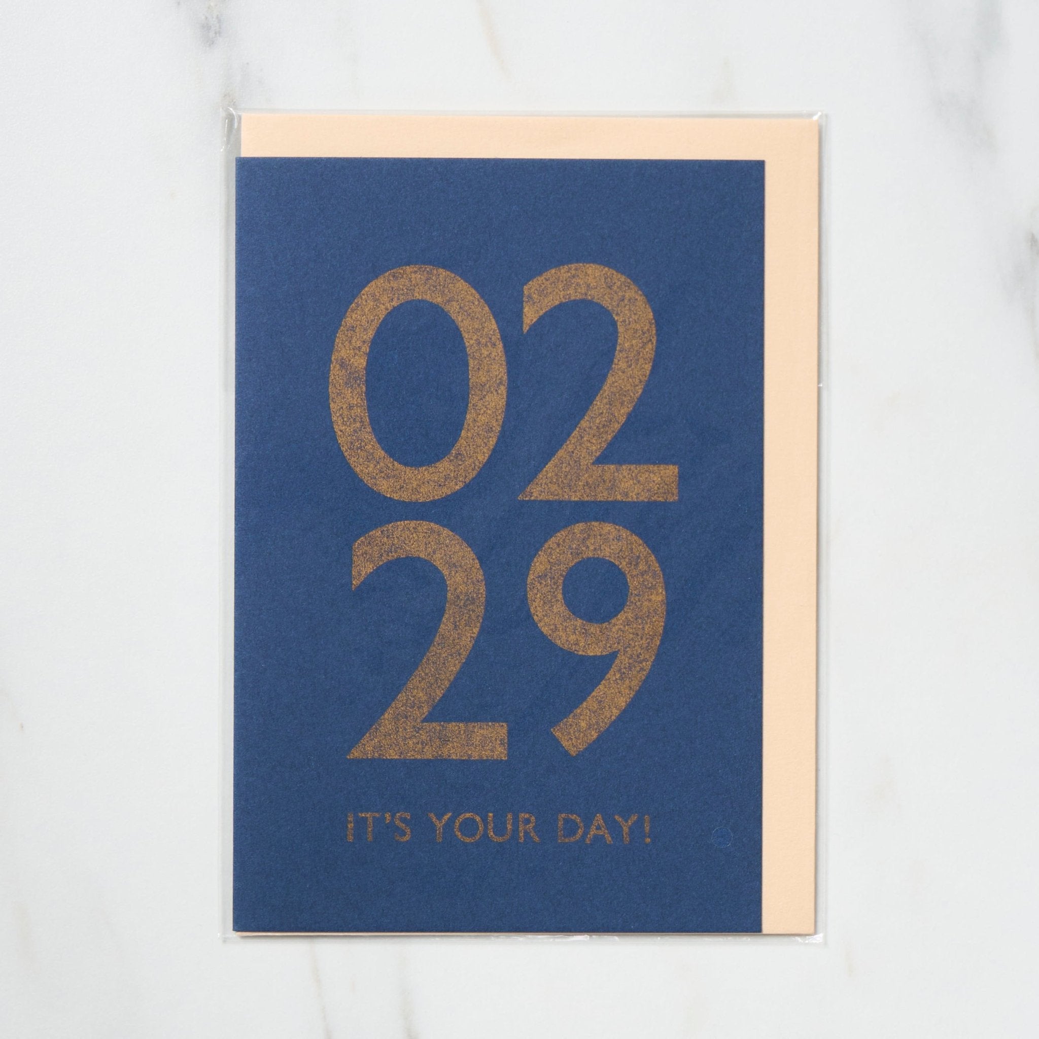 365 Find Your Day Card FEBRUARY / Letterpress Letters