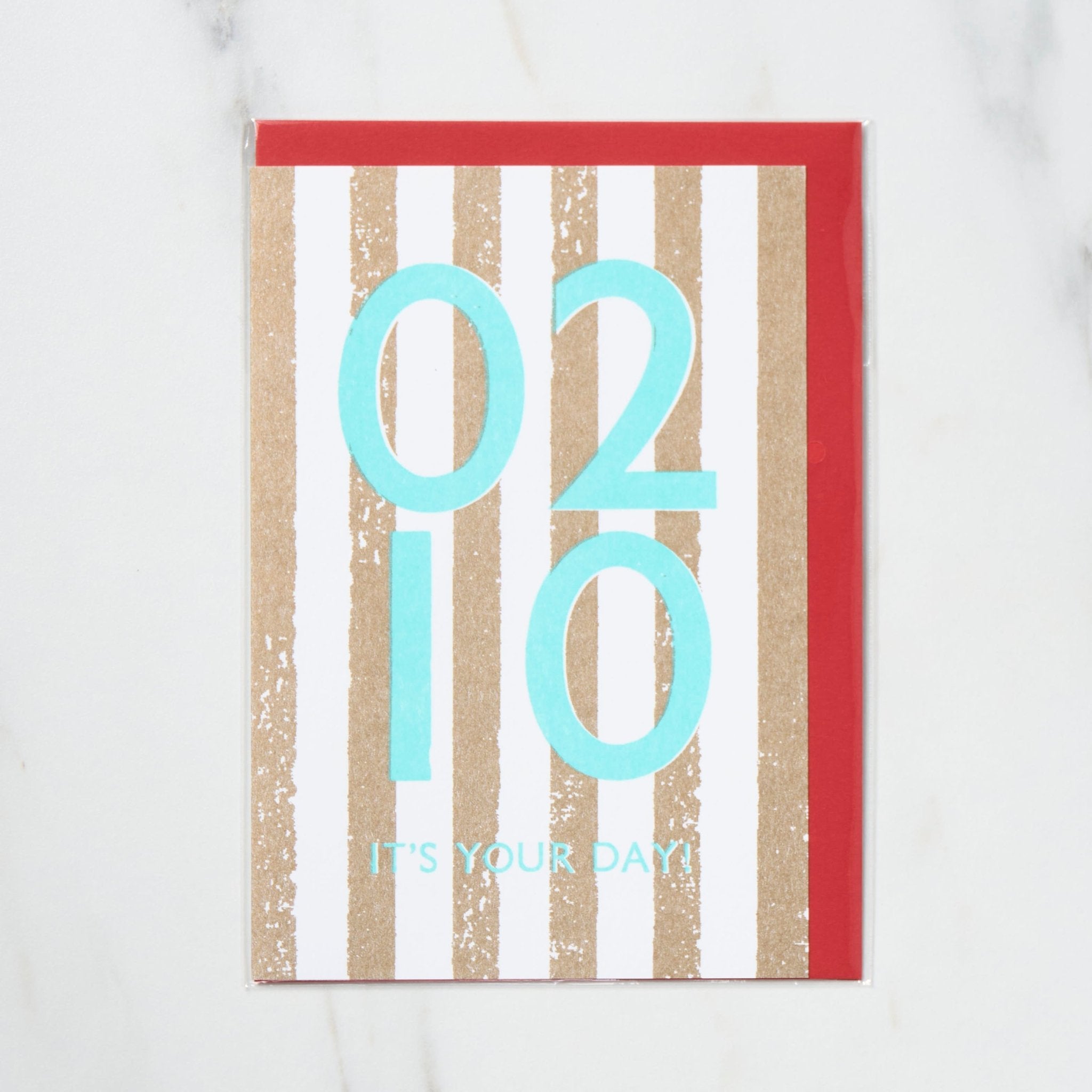 365 Find Your Day Card FEBRUARY / Letterpress Letters