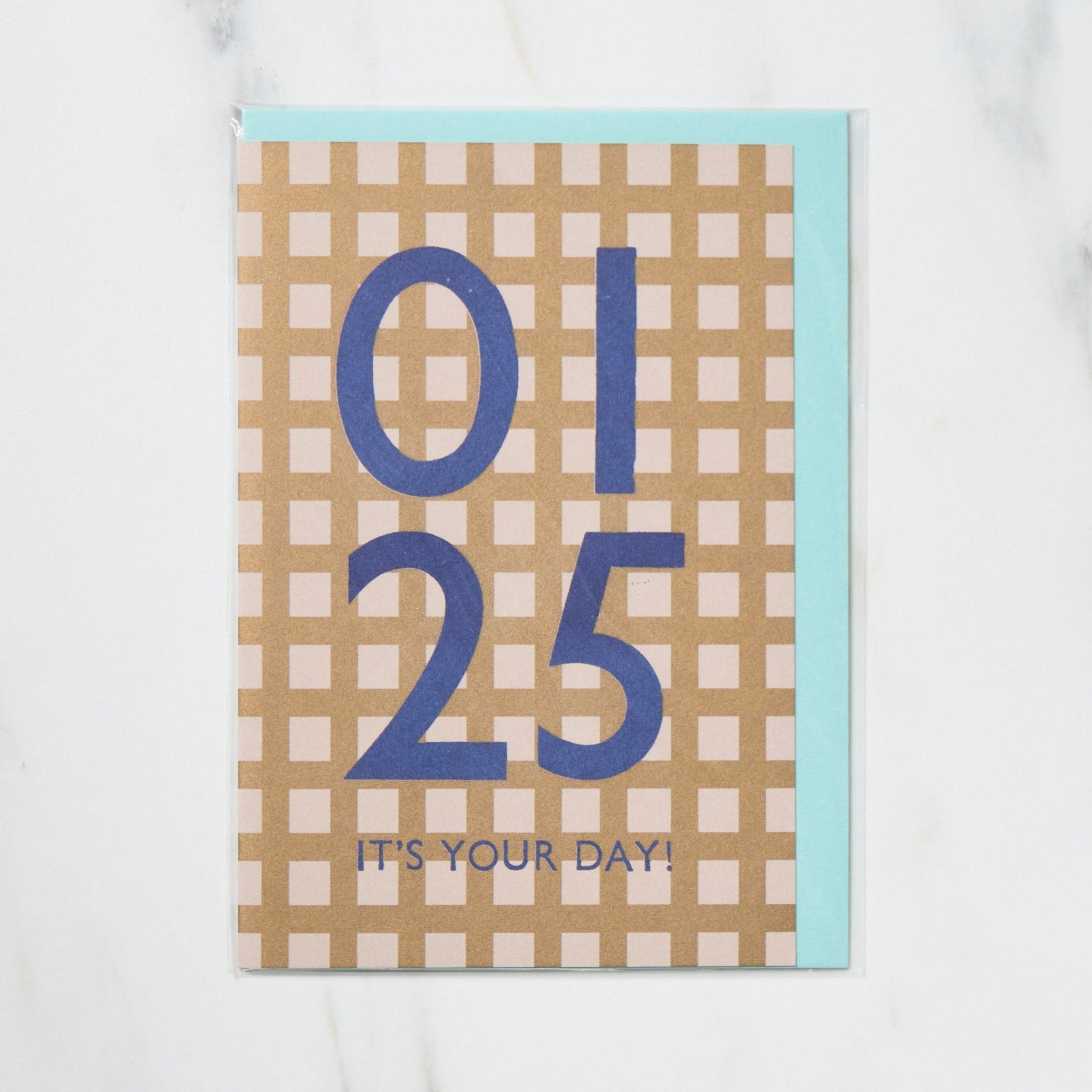 365 Find Your Day Card JANUARY / Letterpress Letters