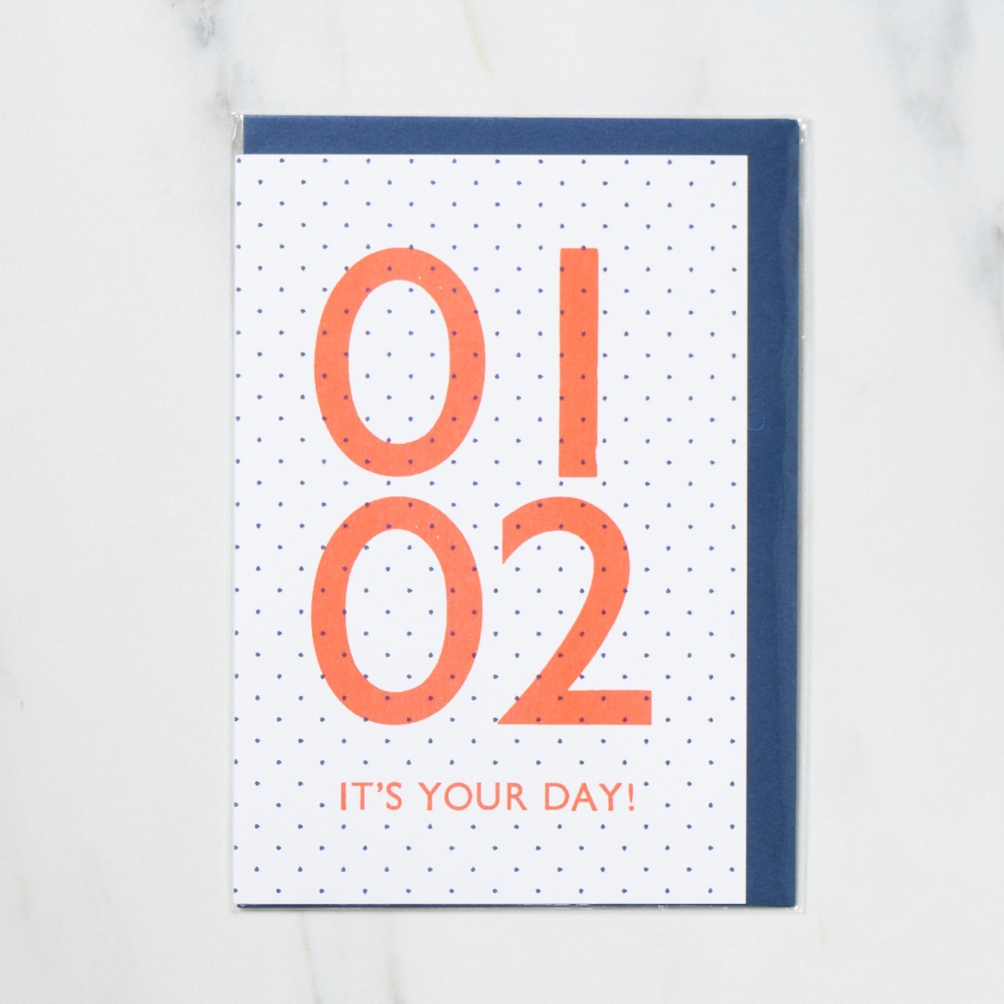 365 Find Your Day Card JANUARY / Letterpress Letters