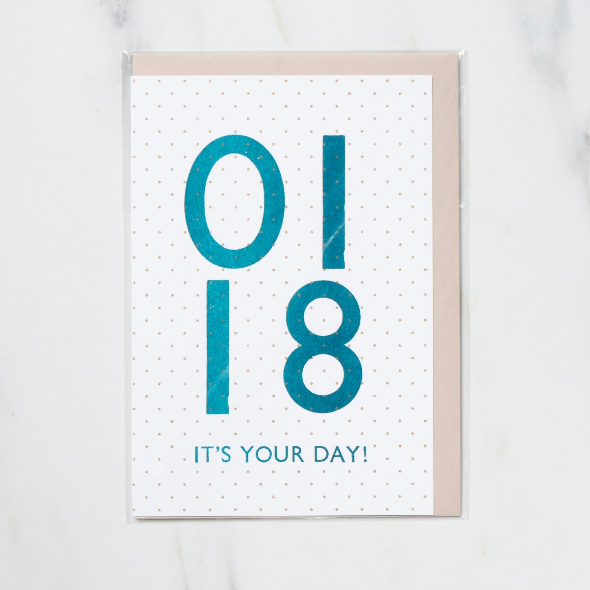 365 Find Your Day Card JANUARY / Letterpress Letters