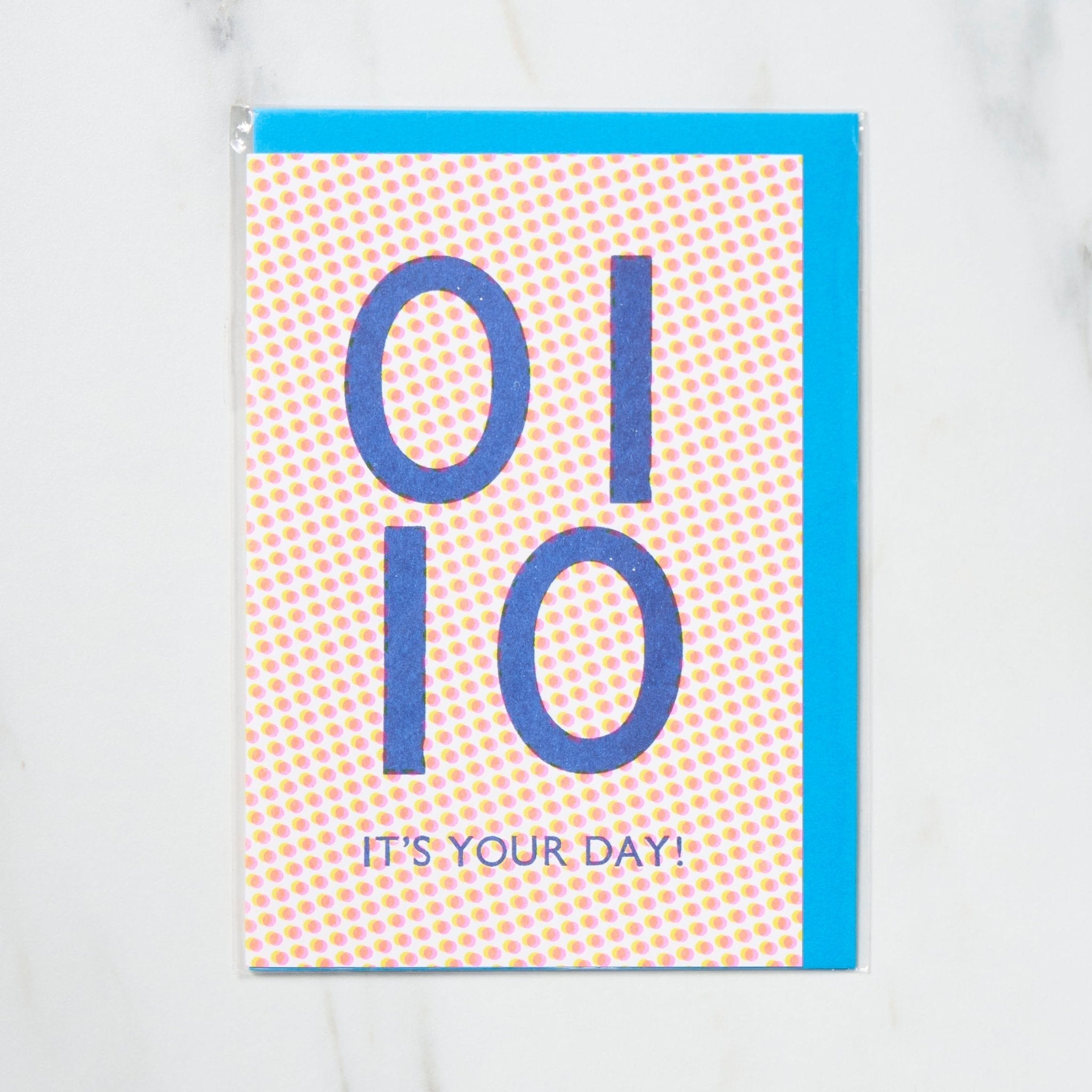 365 Find Your Day Card JANUARY / Letterpress Letters