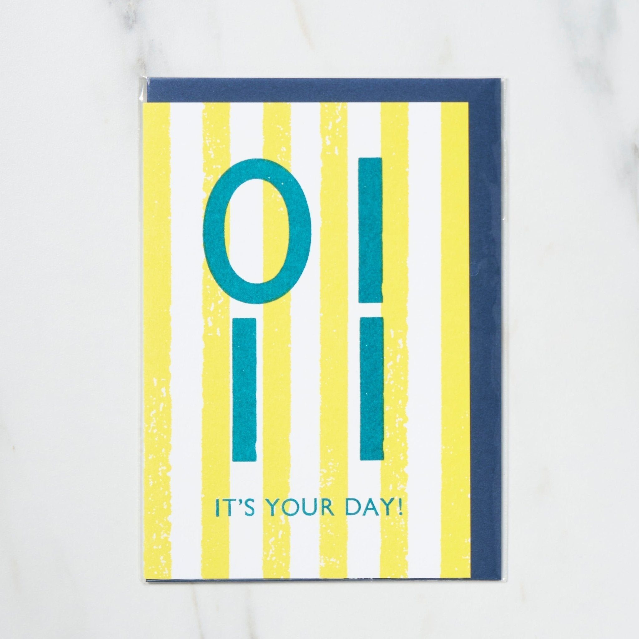 365 Find Your Day Card JANUARY / Letterpress Letters