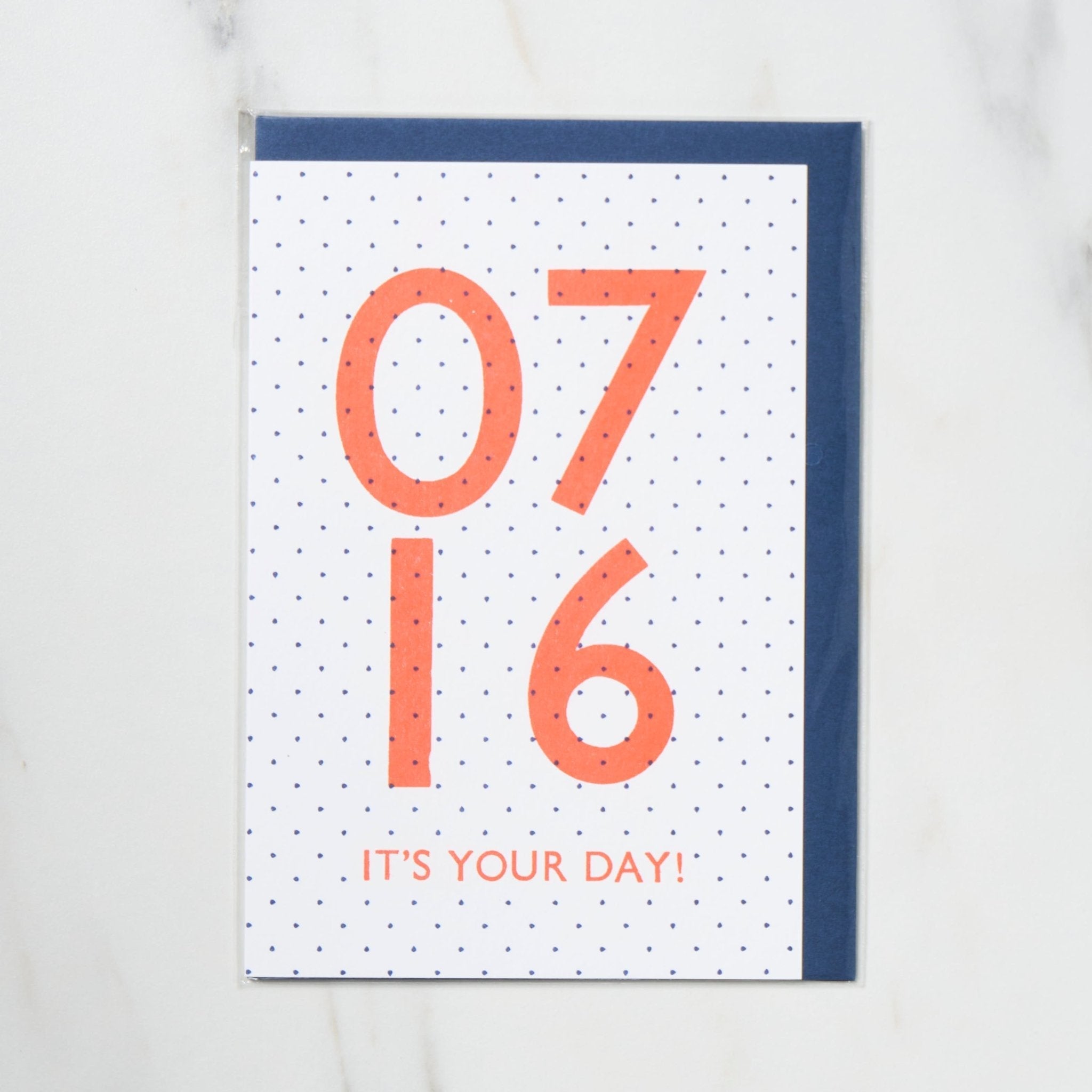 365 Find Your Day Card JULY / Letterpress Letters