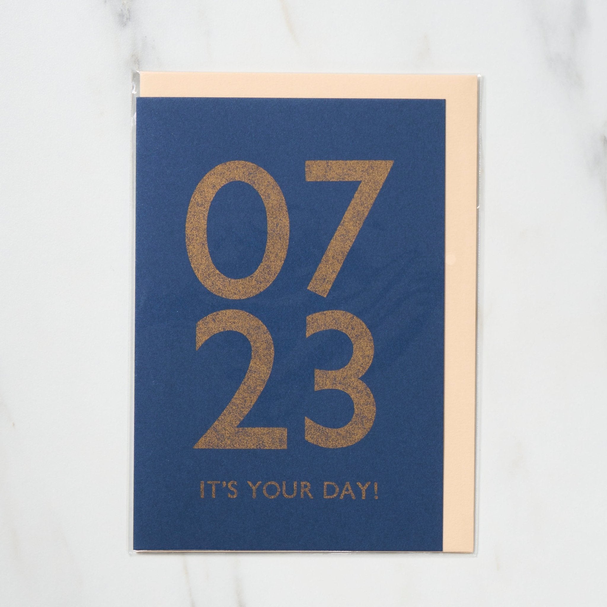 365 Find Your Day Card JULY / Letterpress Letters