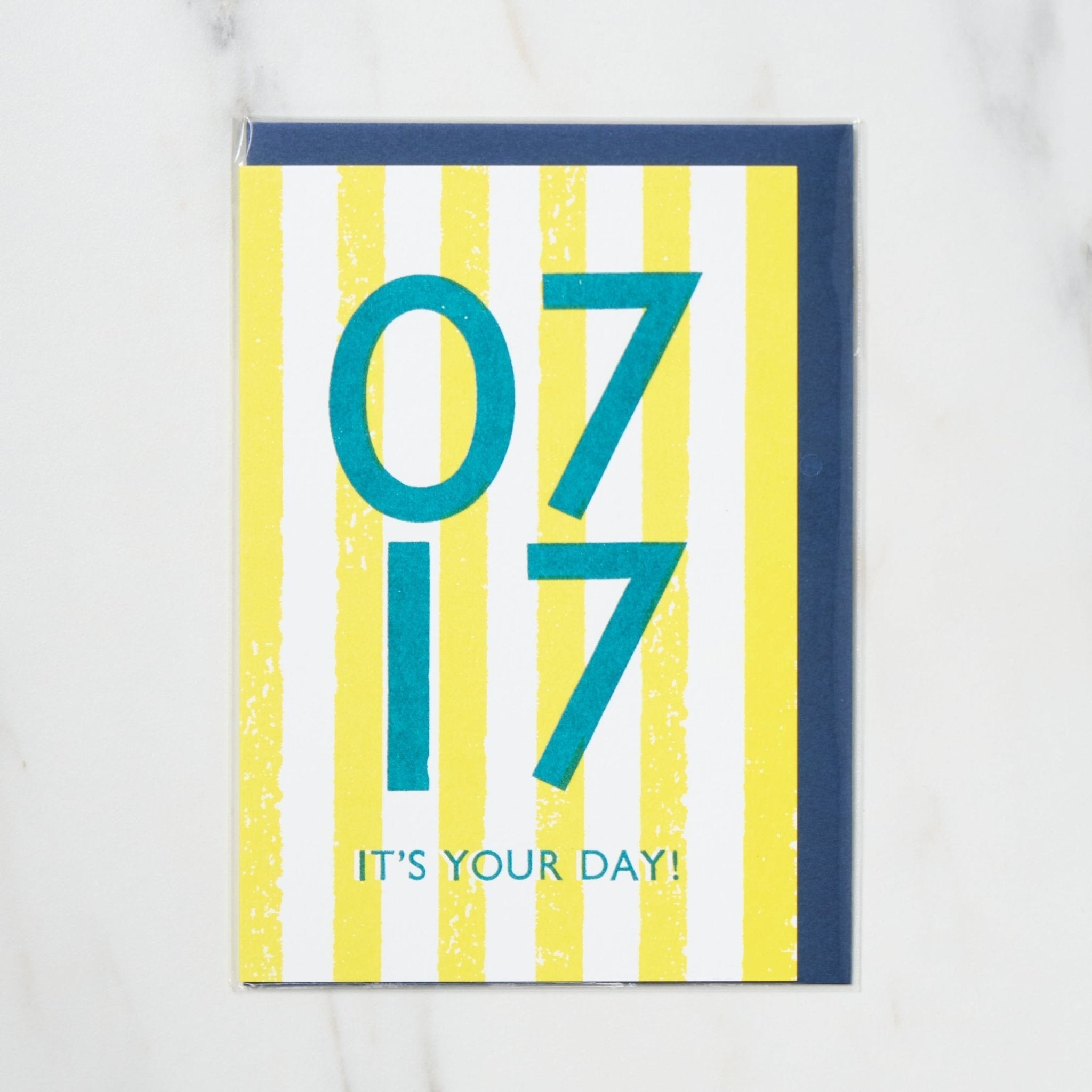365 Find Your Day Card JULY / Letterpress Letters