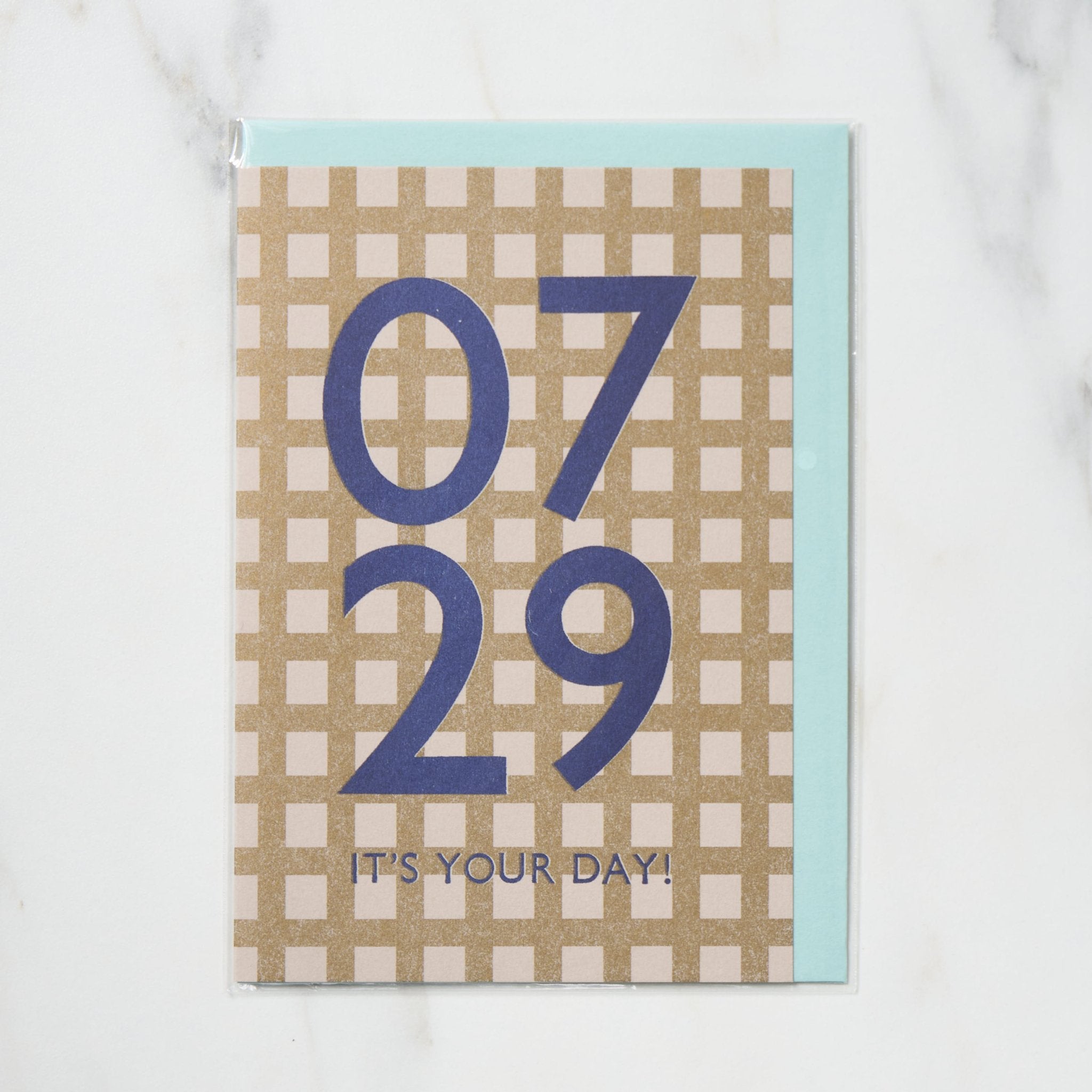 365 Find Your Day Card JULY / Letterpress Letters