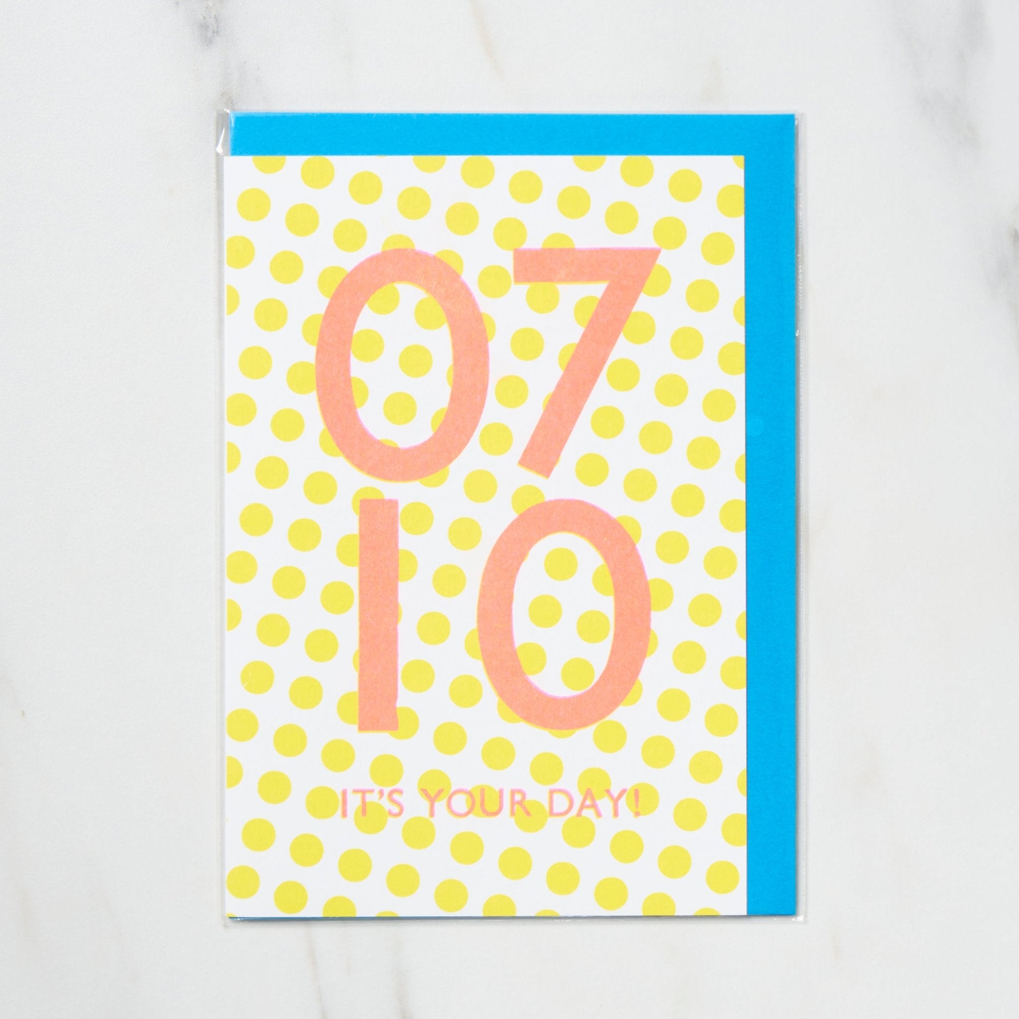 365 Find Your Day Card JULY / Letterpress Letters