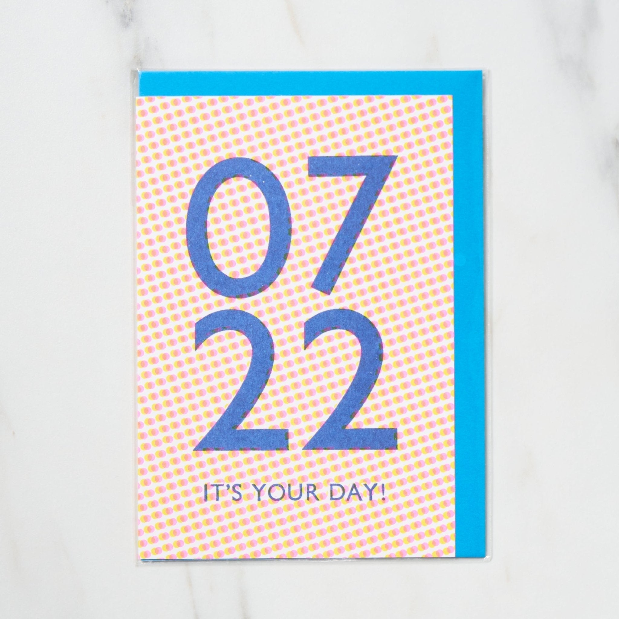 365 Find Your Day Card JULY / Letterpress Letters