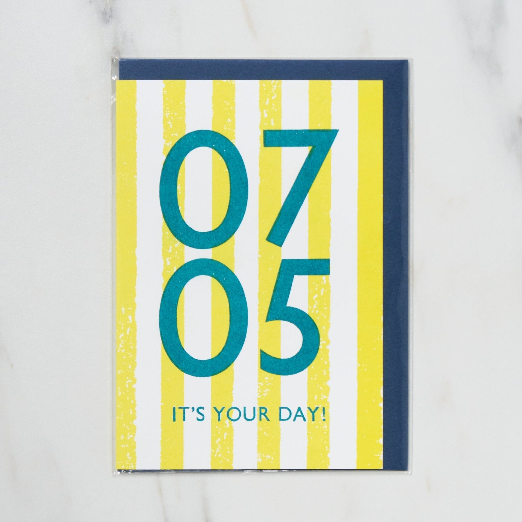 365 Find Your Day Card JULY / Letterpress Letters