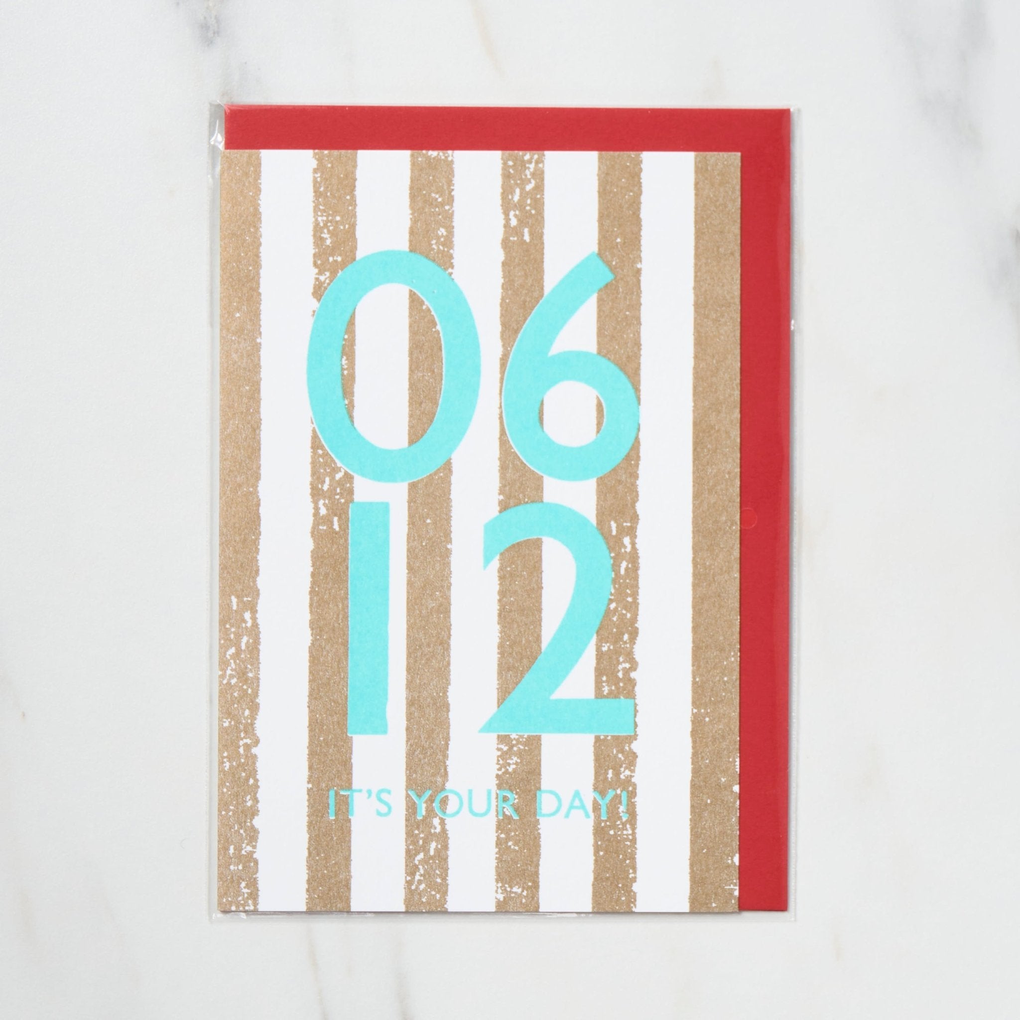 365 Find Your Day Card JUNE / Letterpress Letters