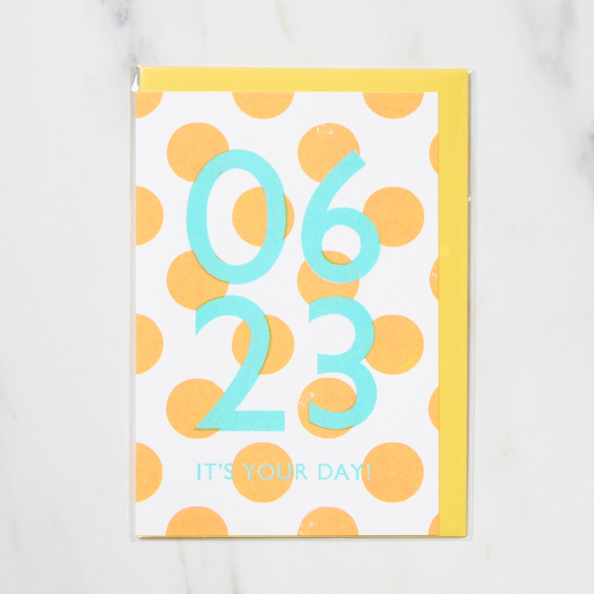 365 Find Your Day Card JUNE / Letterpress Letters