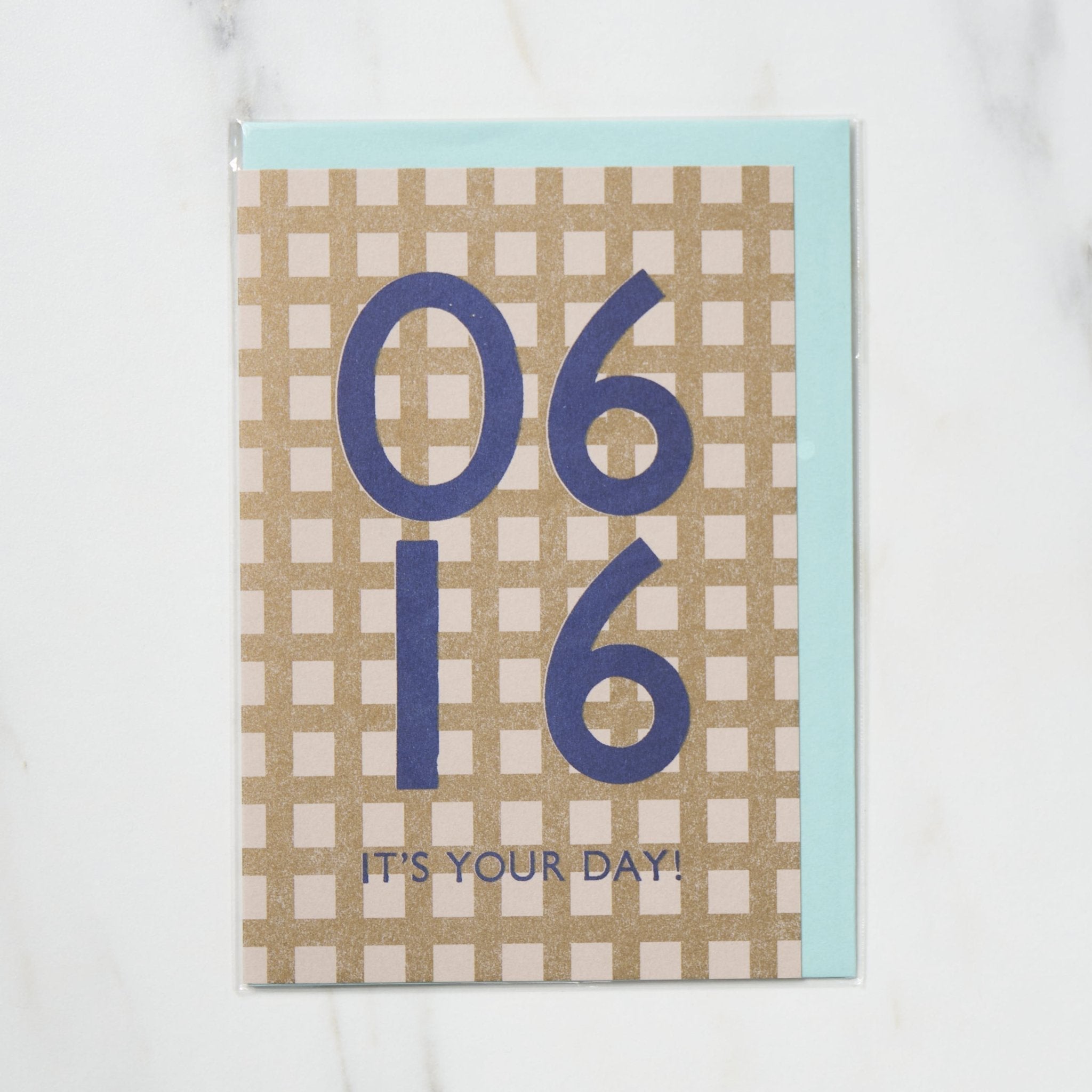 365 Find Your Day Card JUNE / Letterpress Letters