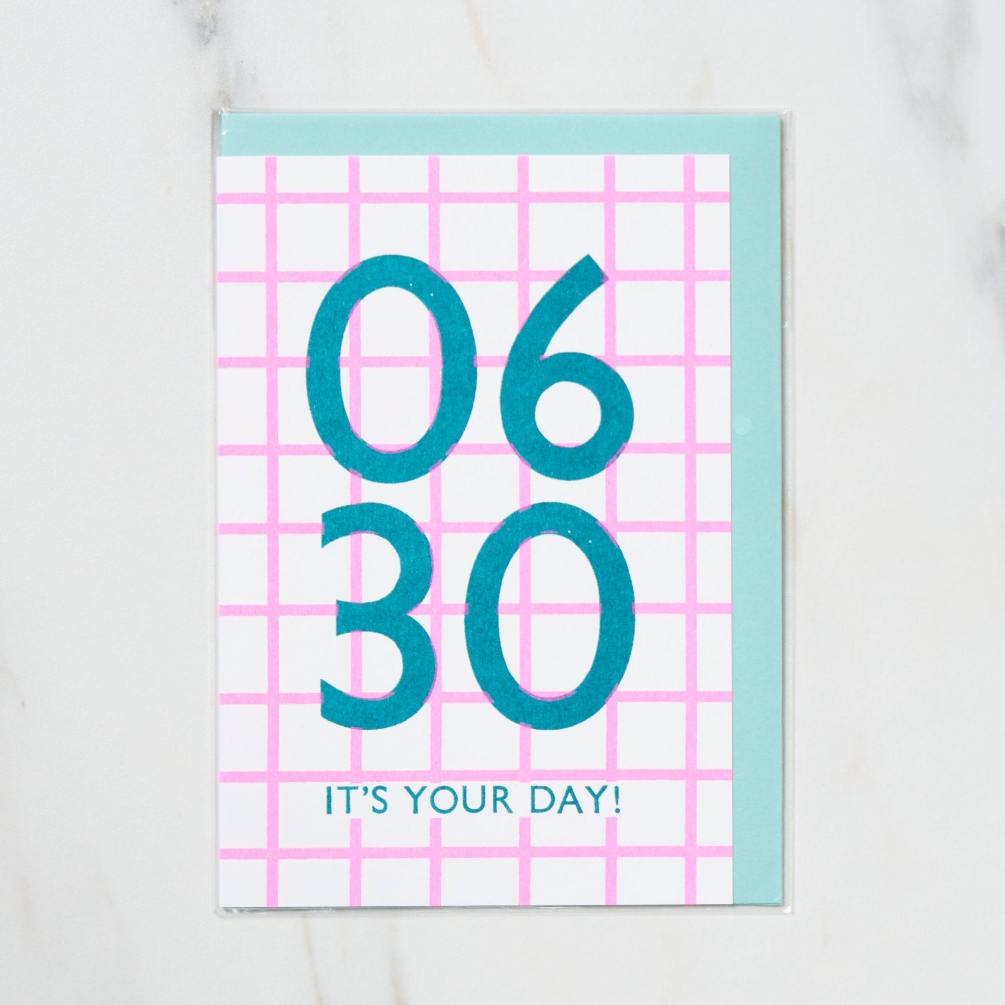 365 Find Your Day Card JUNE / Letterpress Letters