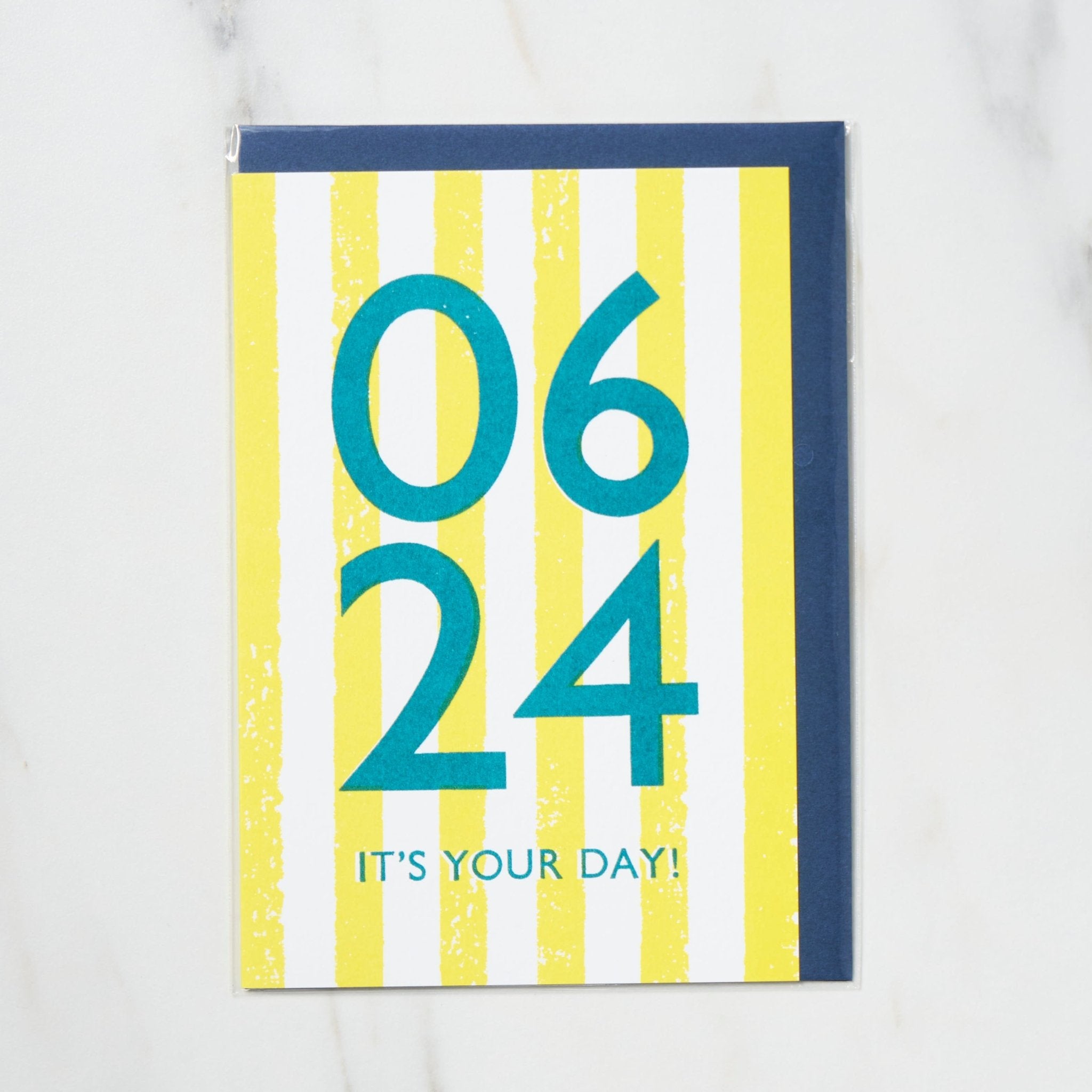 365 Find Your Day Card JUNE / Letterpress Letters