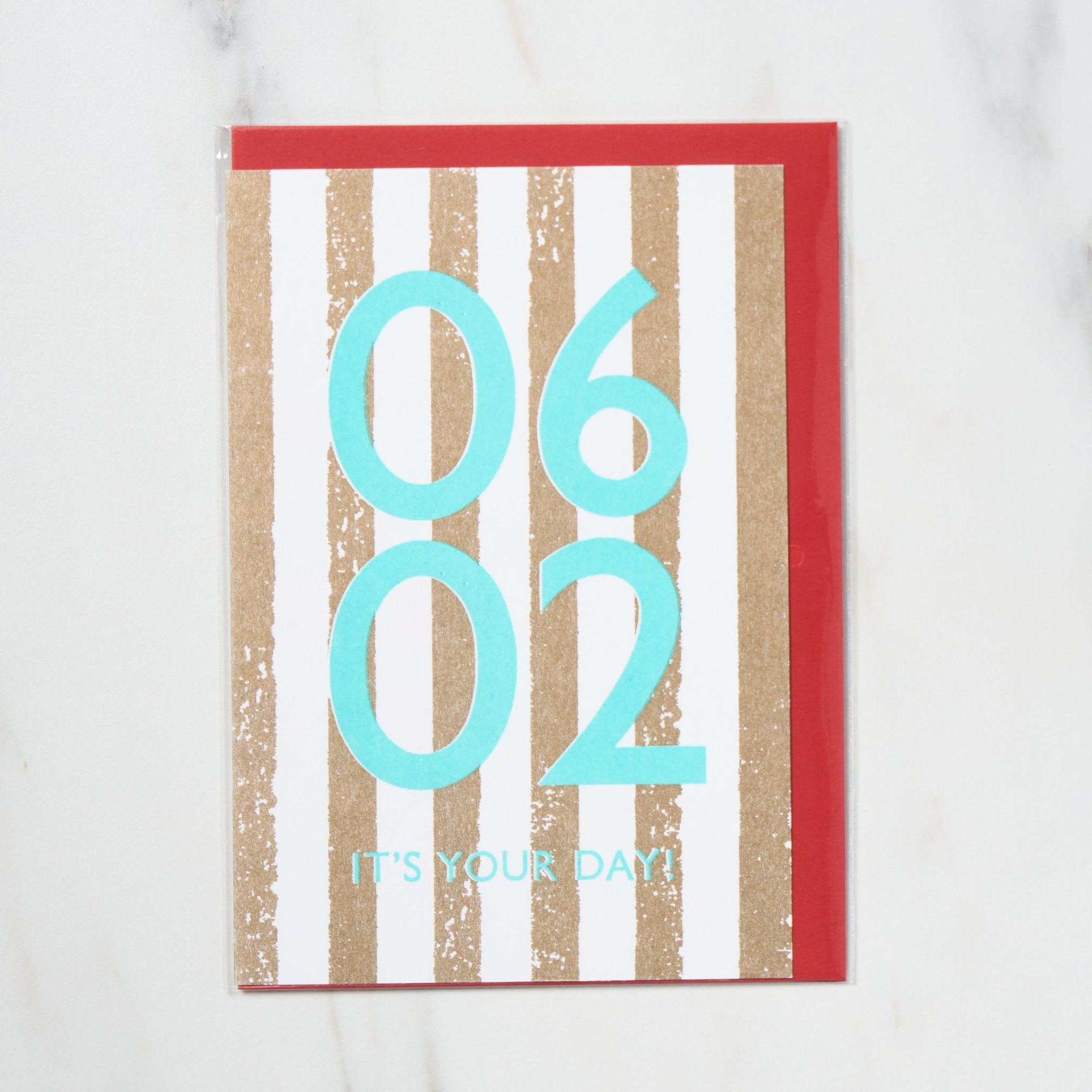 365 Find Your Day Card JUNE / Letterpress Letters