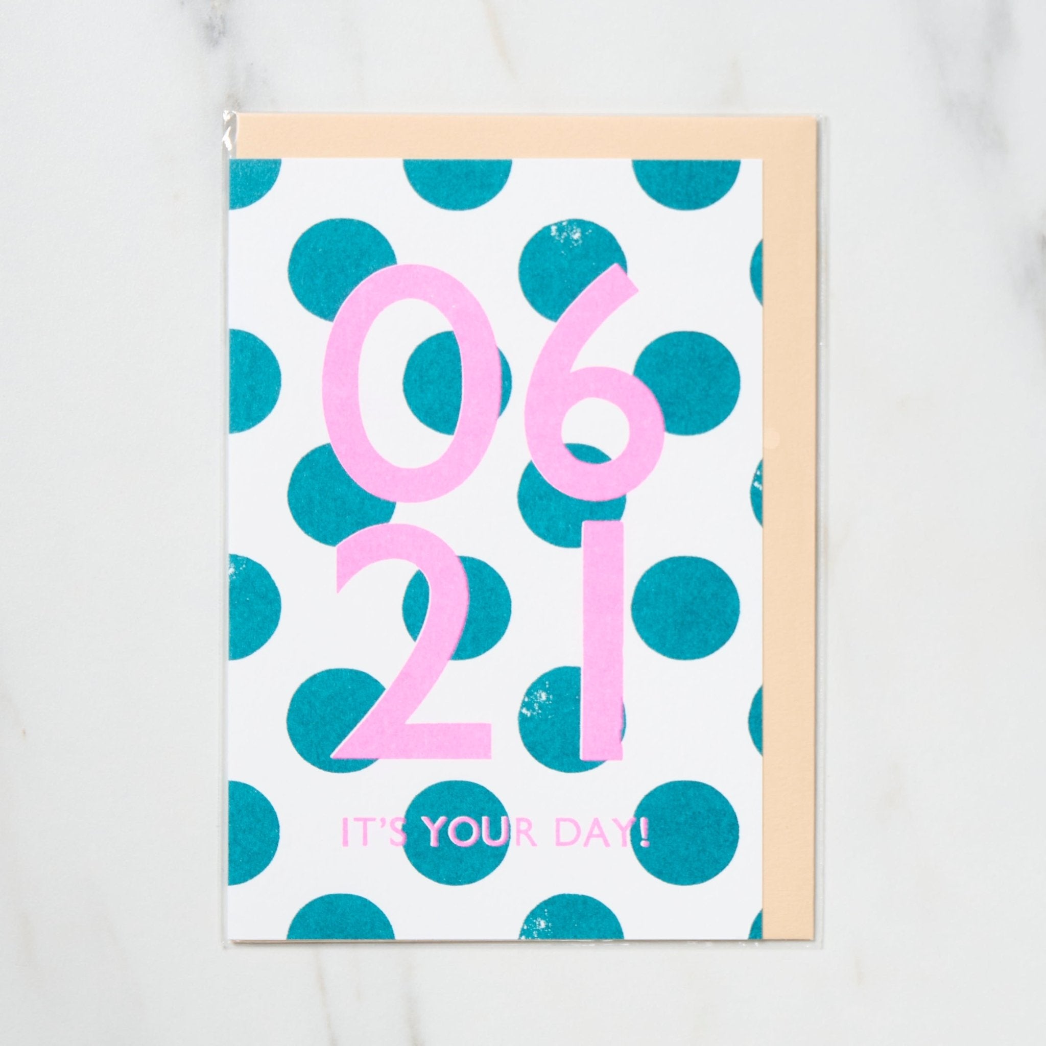 365 Find Your Day Card JUNE / Letterpress Letters