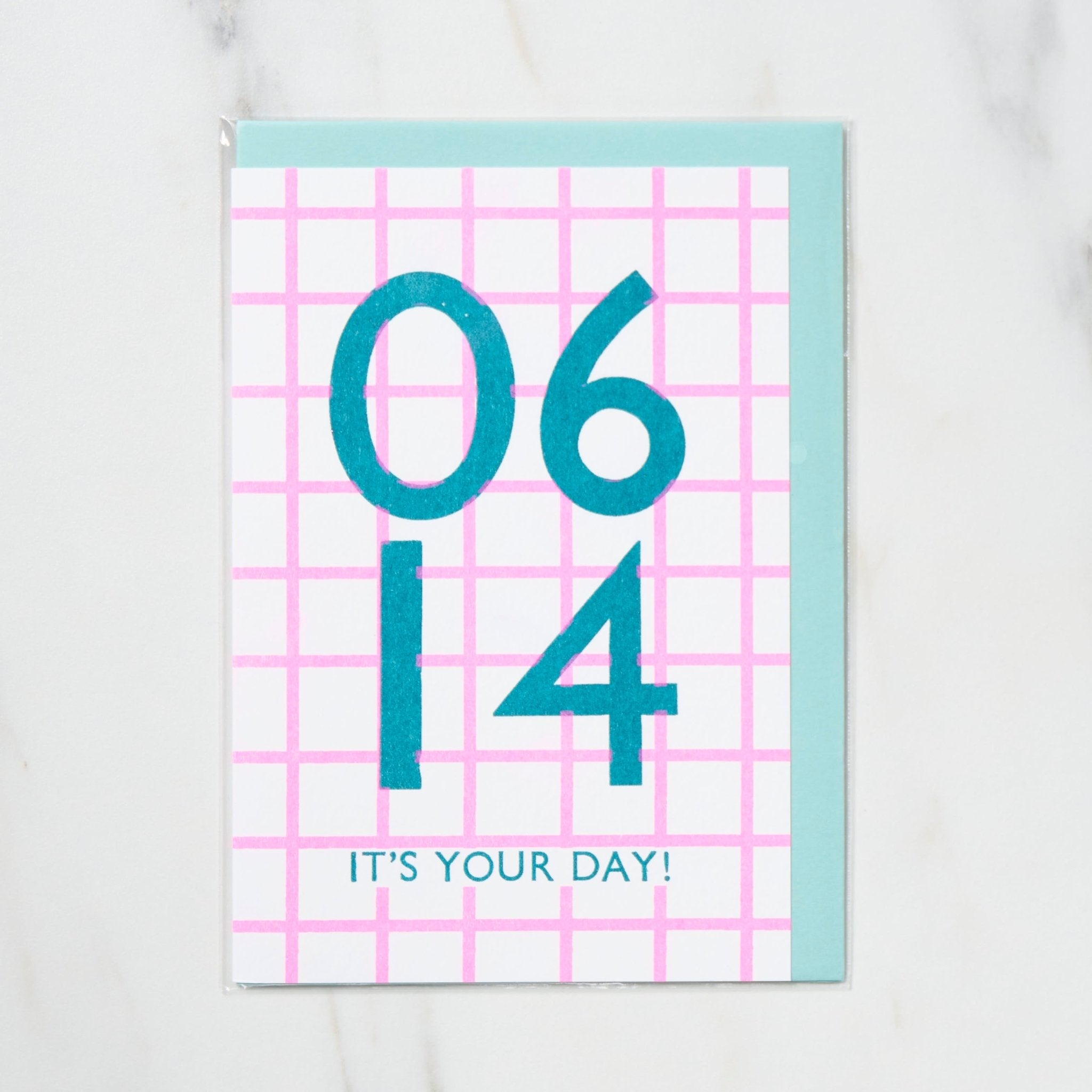 365 Find Your Day Card JUNE / Letterpress Letters