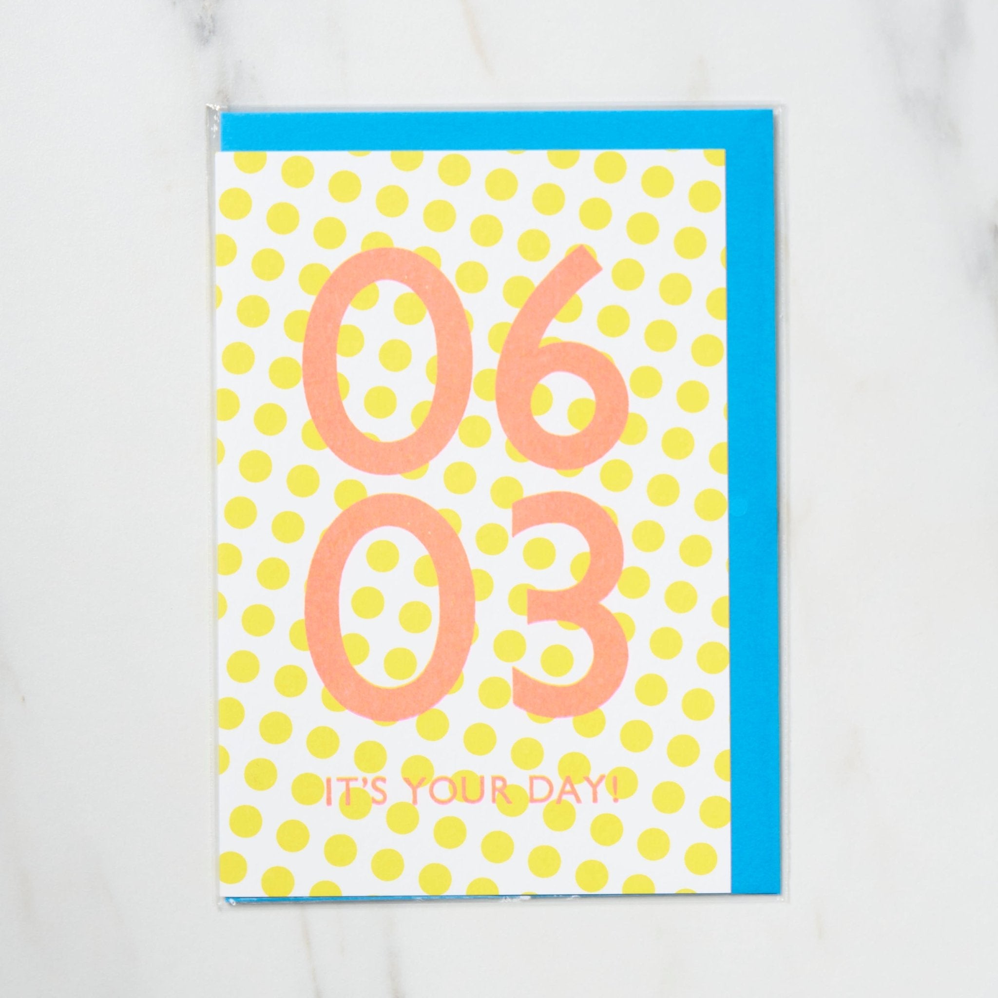 365 Find Your Day Card JUNE / Letterpress Letters