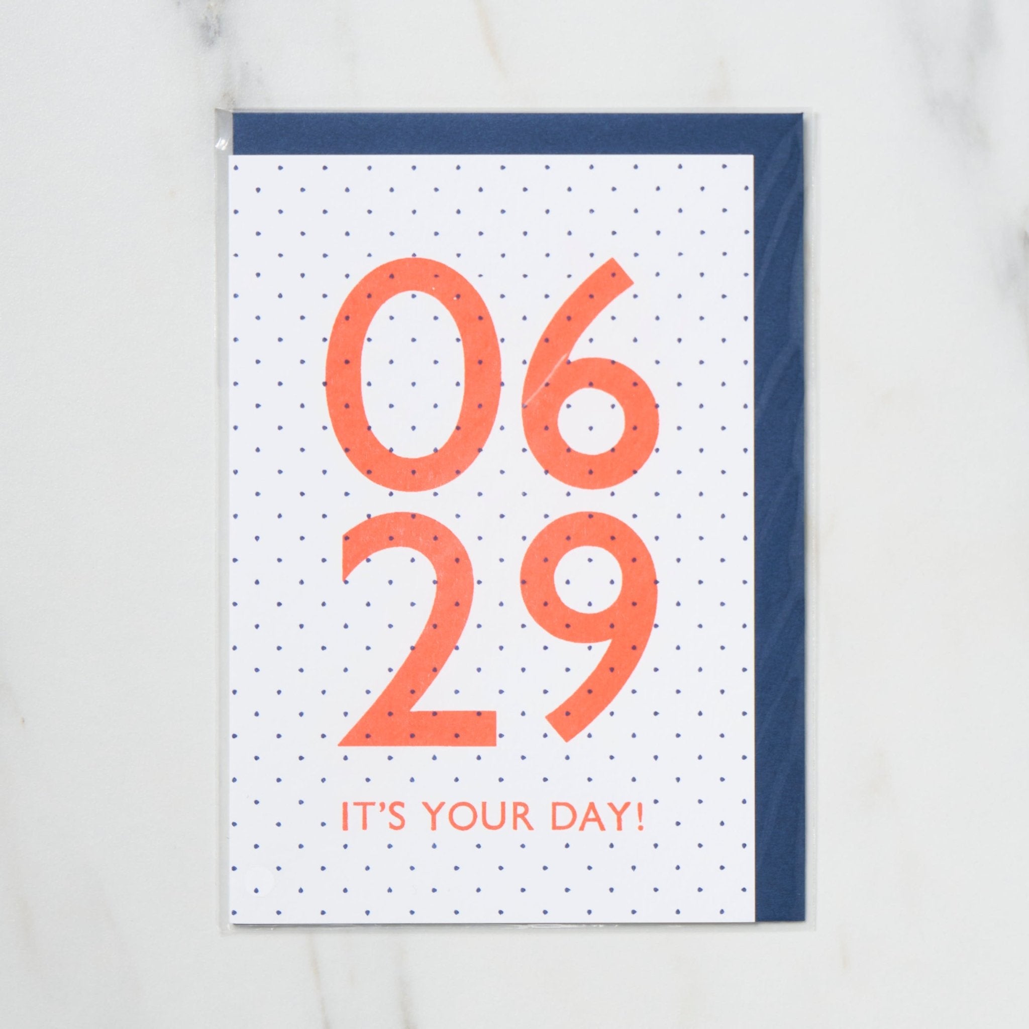 365 Find Your Day Card JUNE / Letterpress Letters
