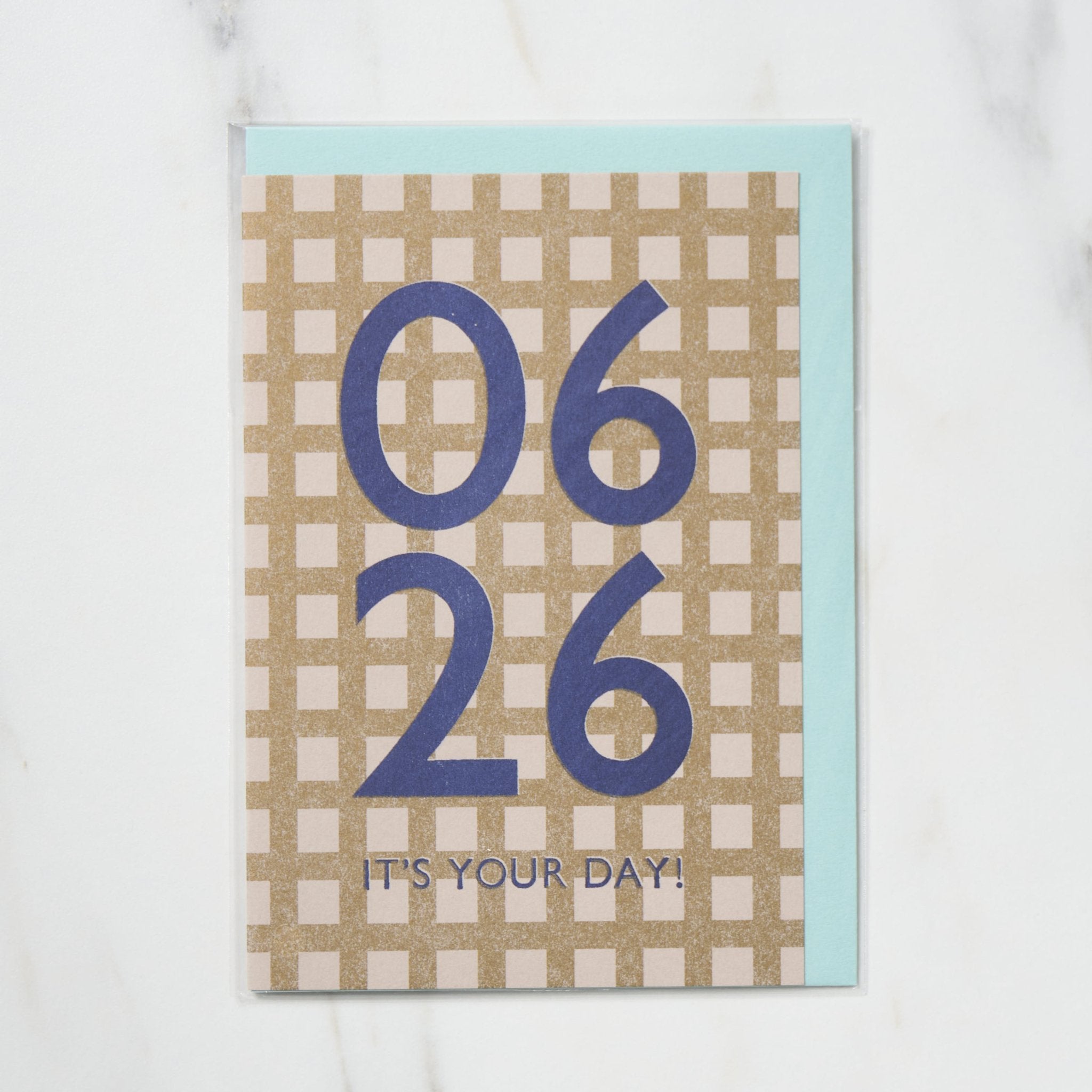 365 Find Your Day Card JUNE / Letterpress Letters