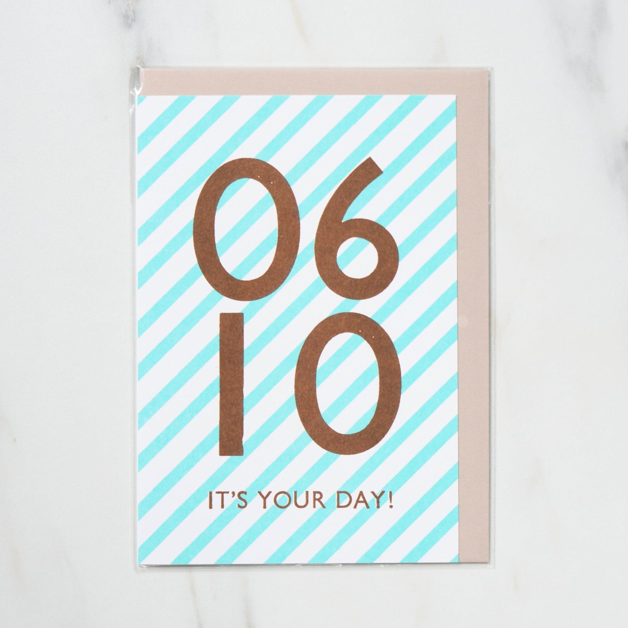 365 Find Your Day Card JUNE / Letterpress Letters
