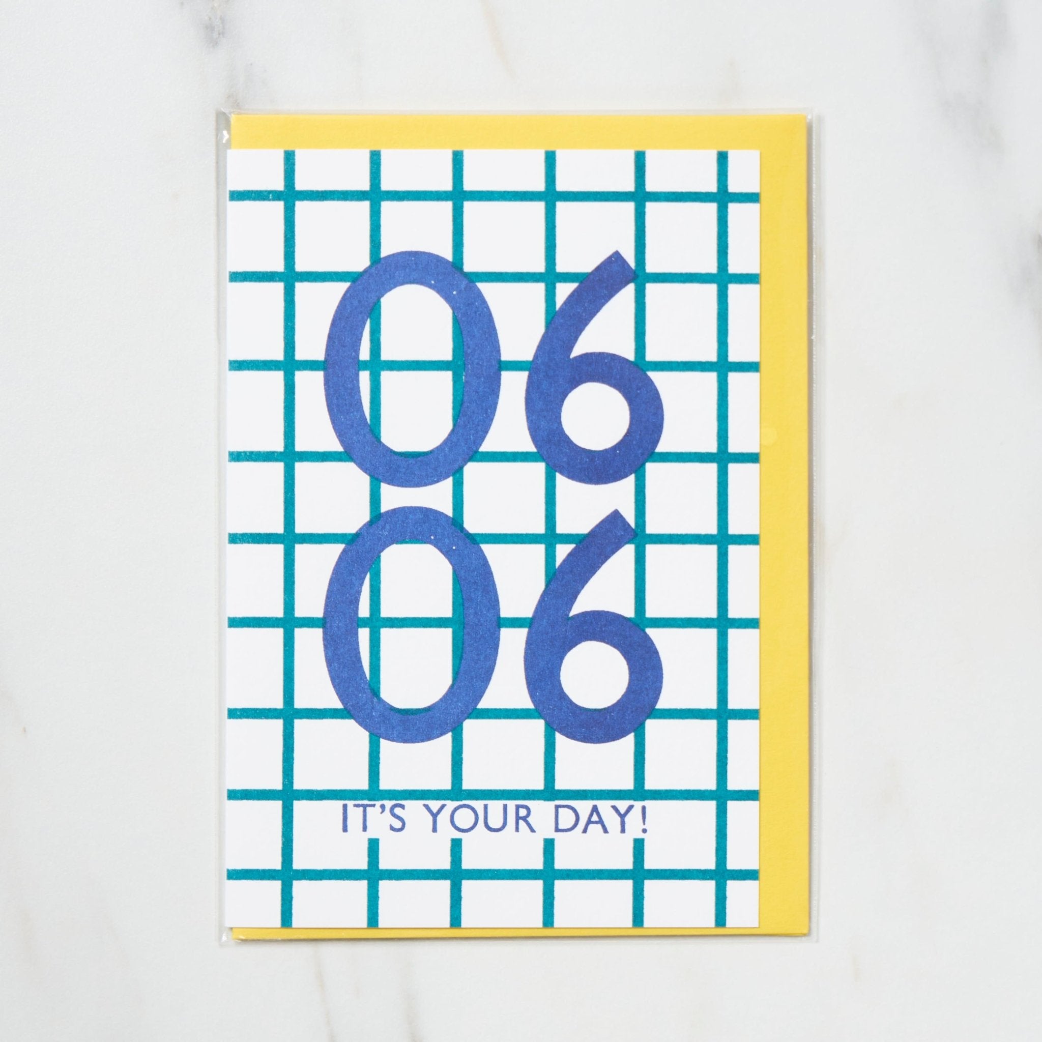 365 Find Your Day Card JUNE / Letterpress Letters
