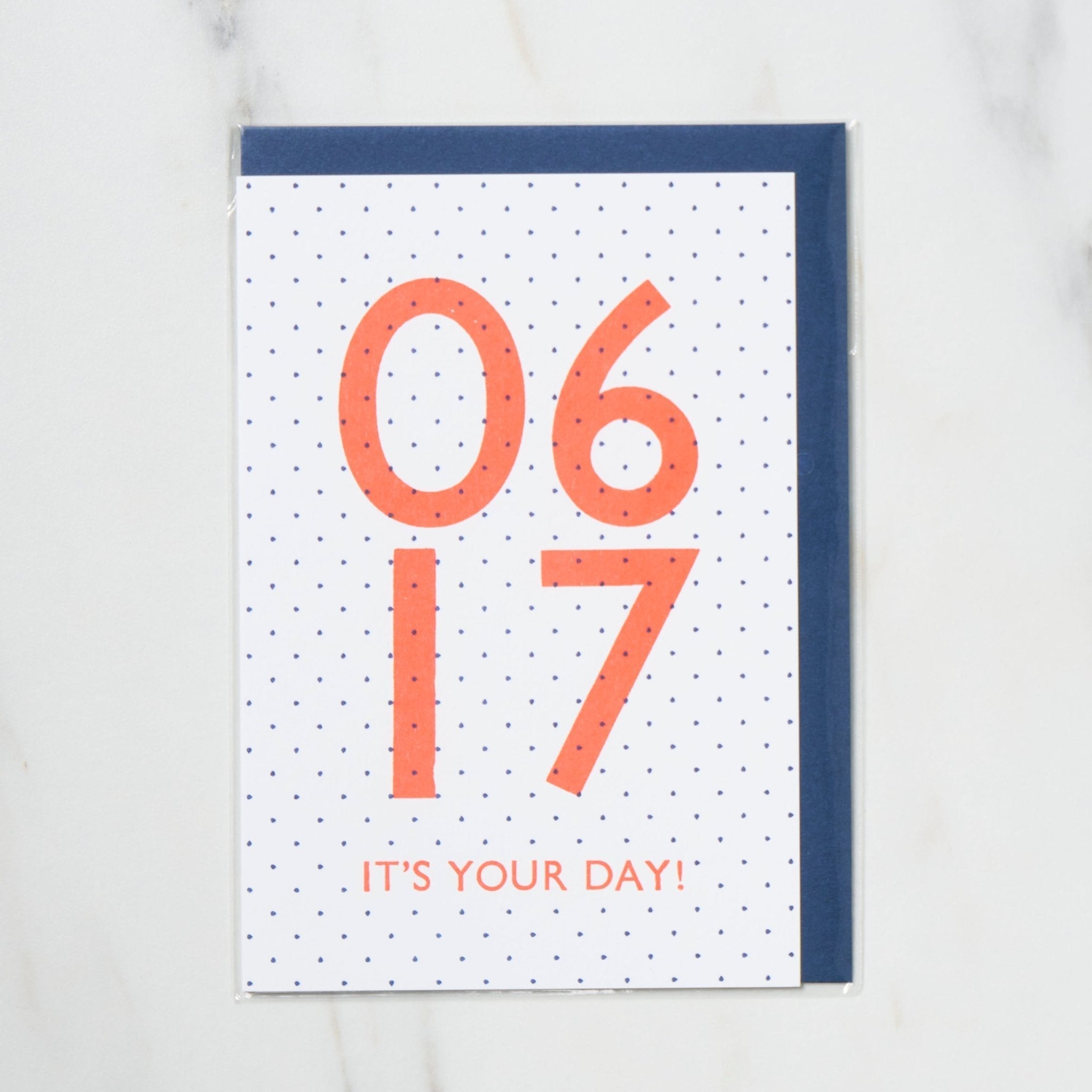 365 Find Your Day Card JUNE / Letterpress Letters