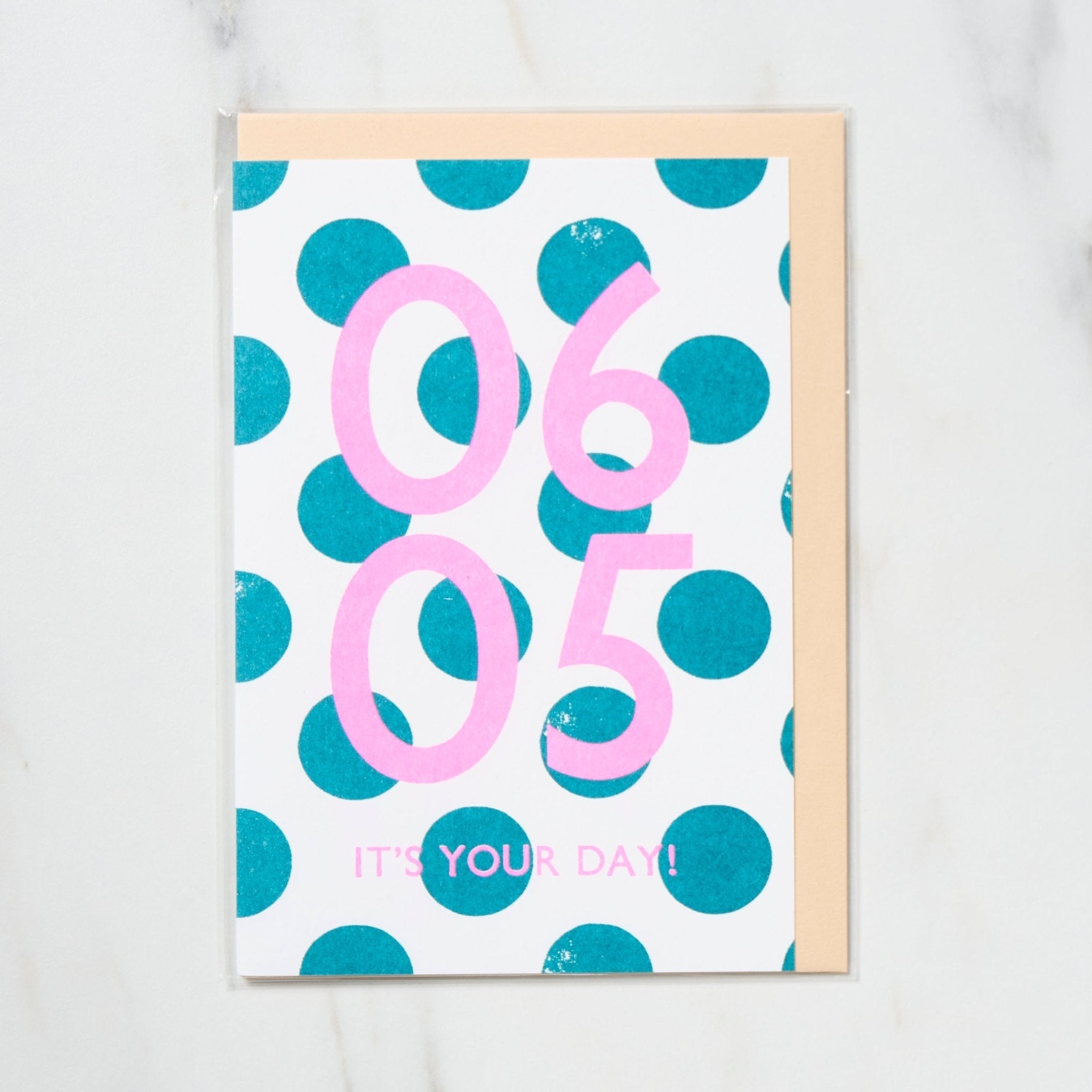 365 Find Your Day Card JUNE / Letterpress Letters