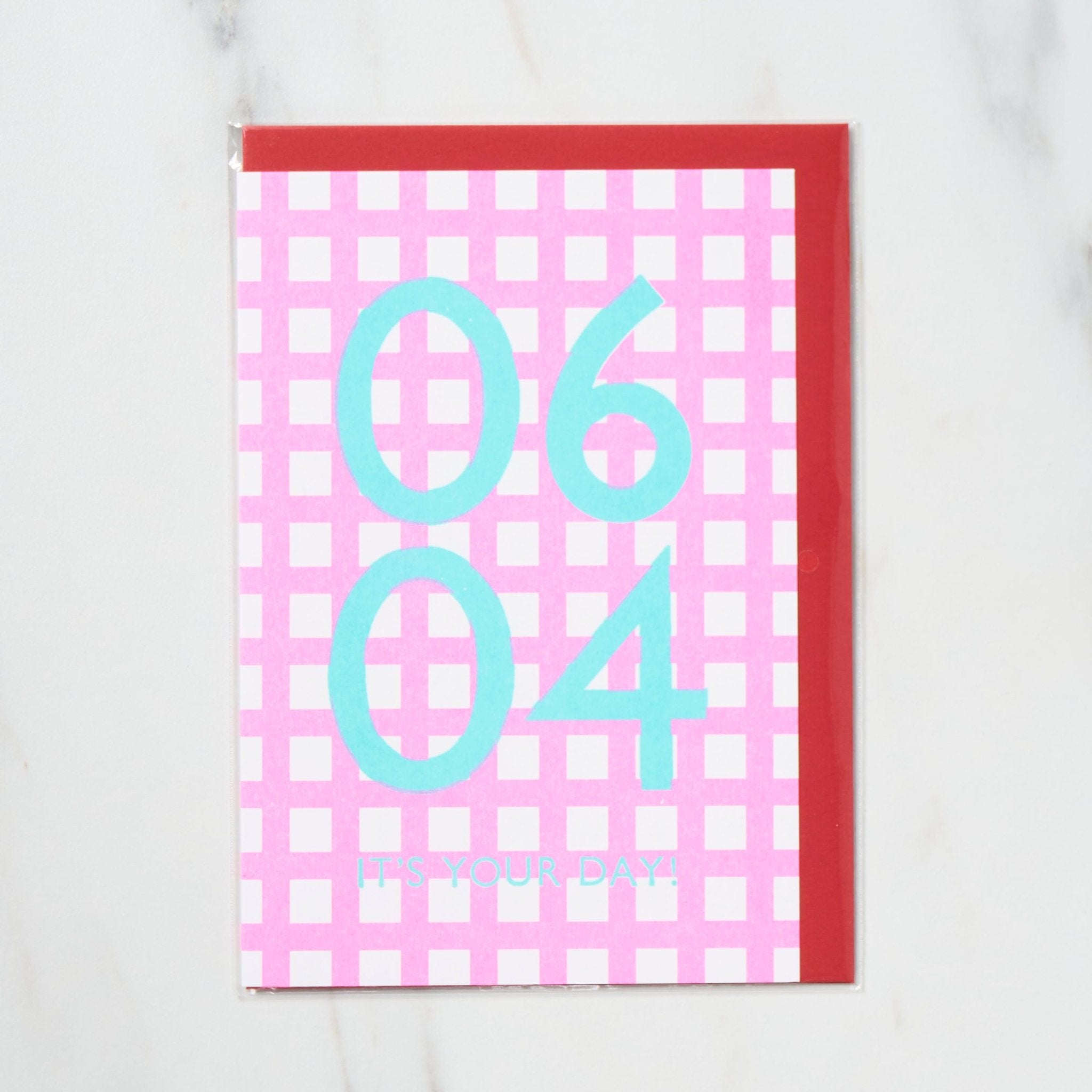 365 Find Your Day Card JUNE / Letterpress Letters