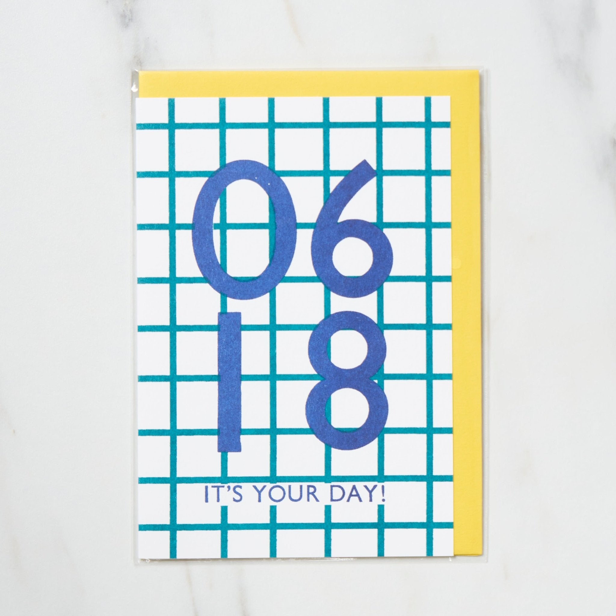 365 Find Your Day Card JUNE / Letterpress Letters
