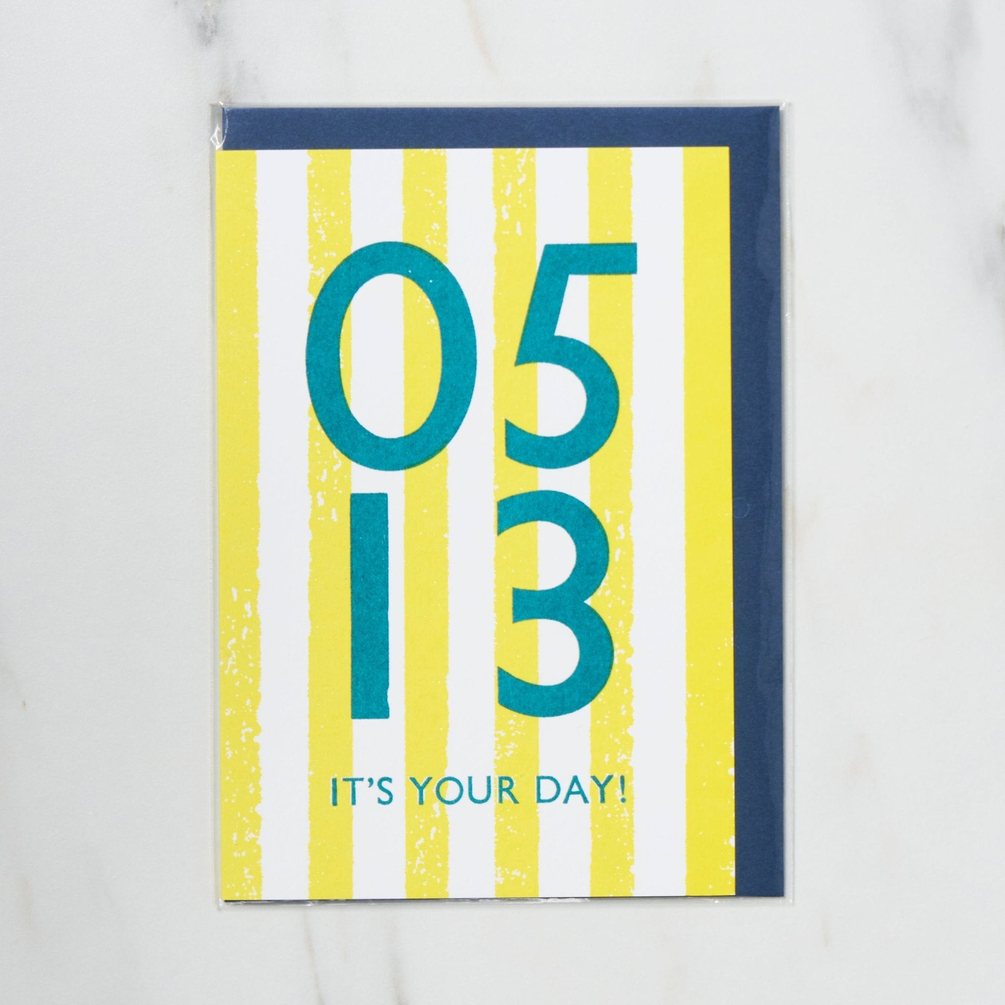 365 Find Your Day Card MAY / Letterpress Letters