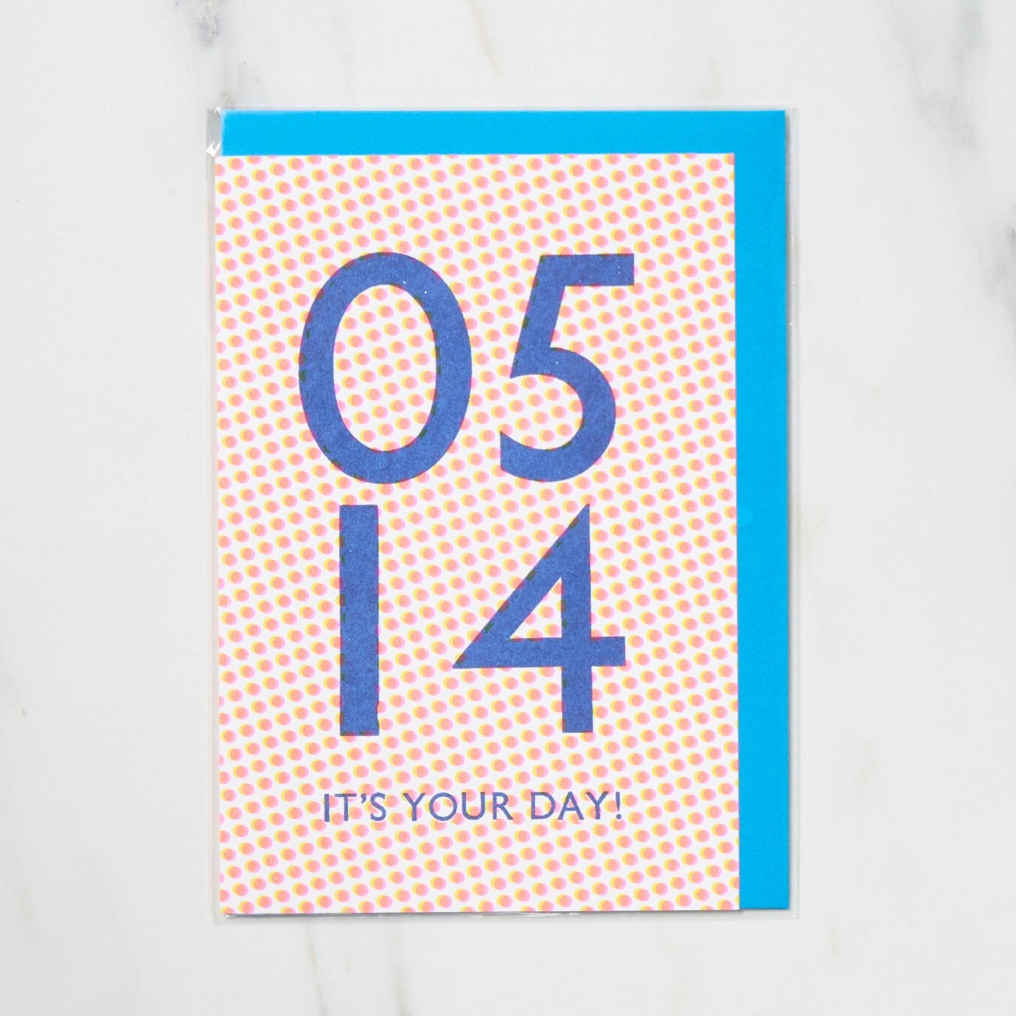 365 Find Your Day Card MAY / Letterpress Letters