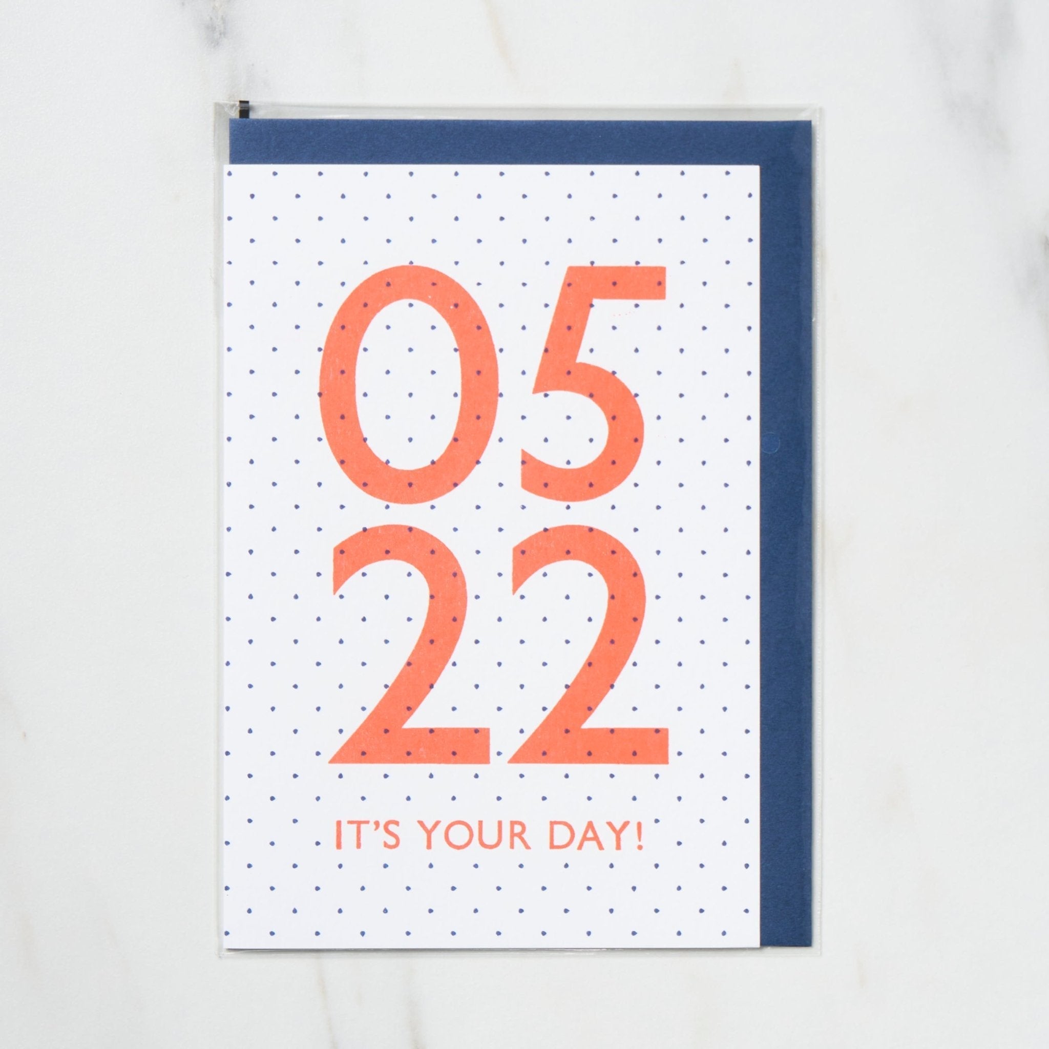 365 Find Your Day Card MAY / Letterpress Letters