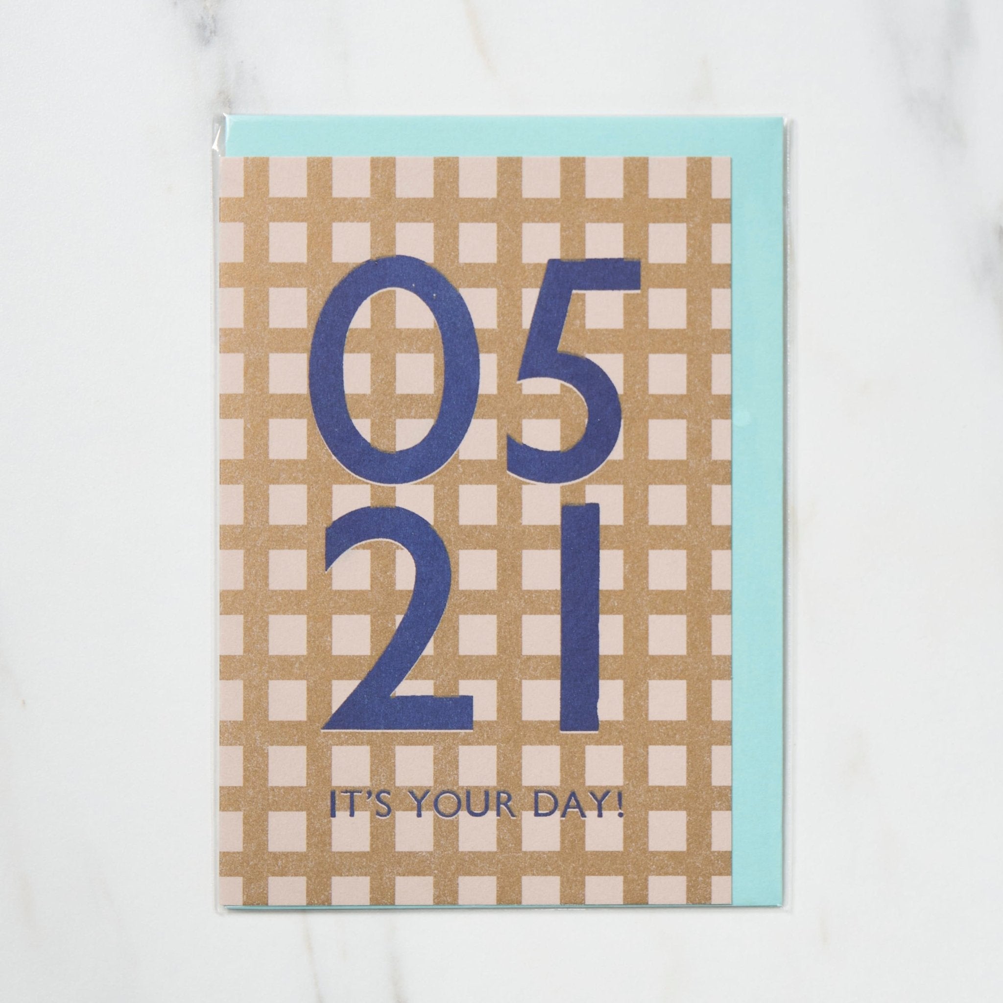 365 Find Your Day Card MAY / Letterpress Letters