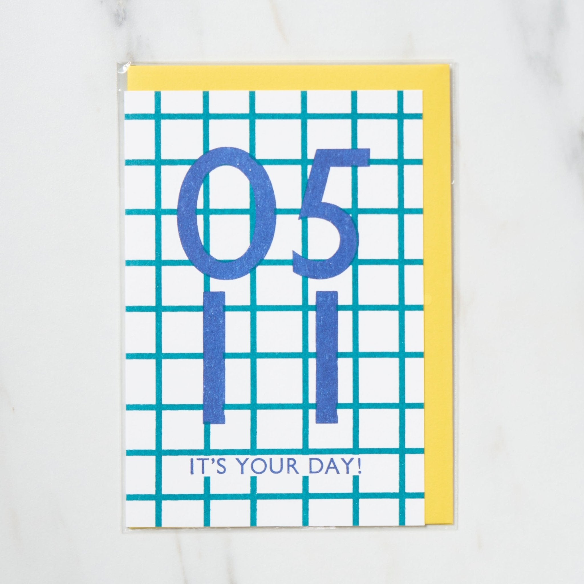 365 Find Your Day Card MAY / Letterpress Letters