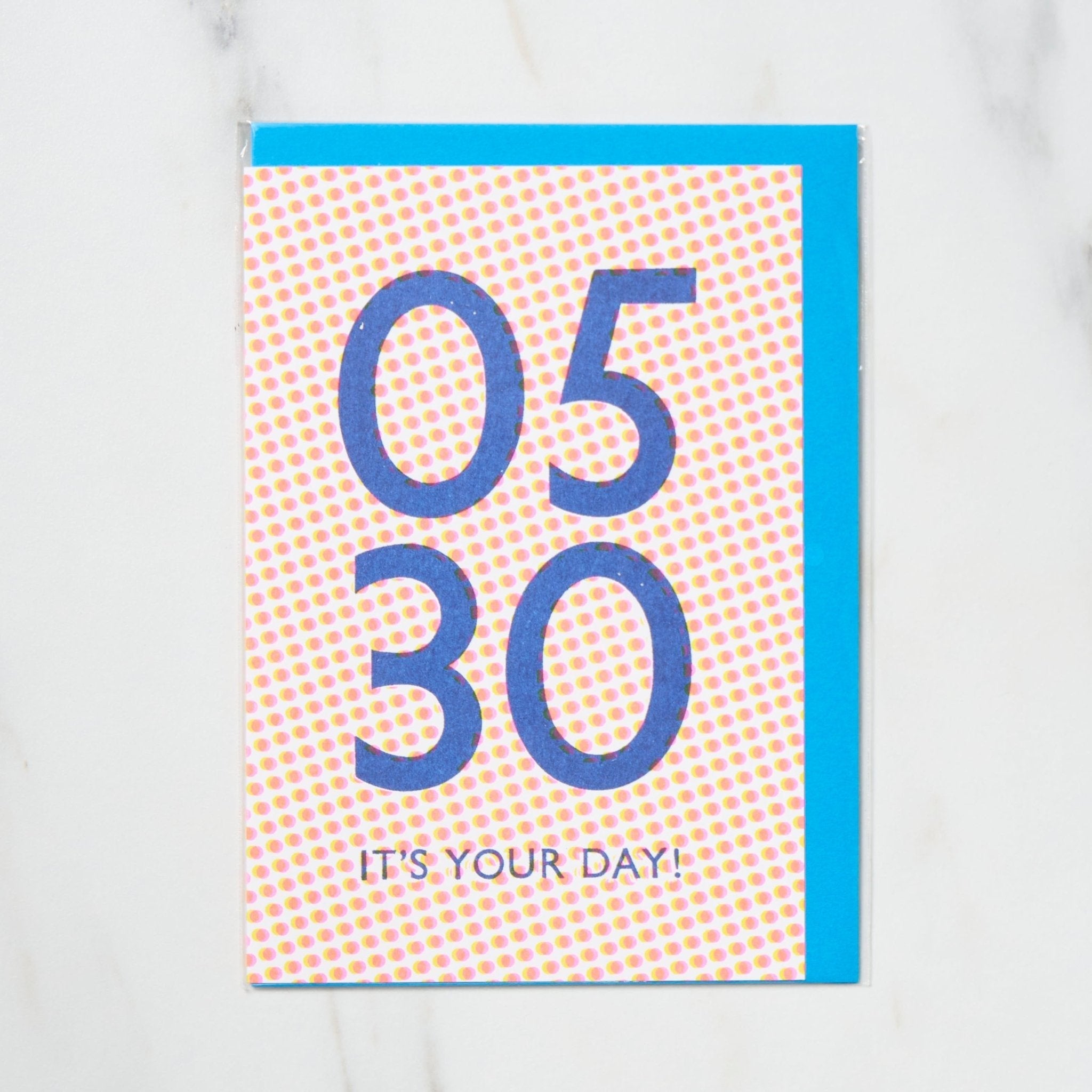 365 Find Your Day Card MAY / Letterpress Letters