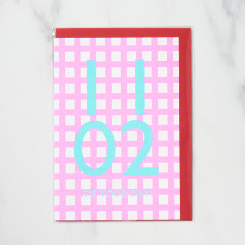 365 Find Your Day Card NOVEMBER / Letterpress Letters